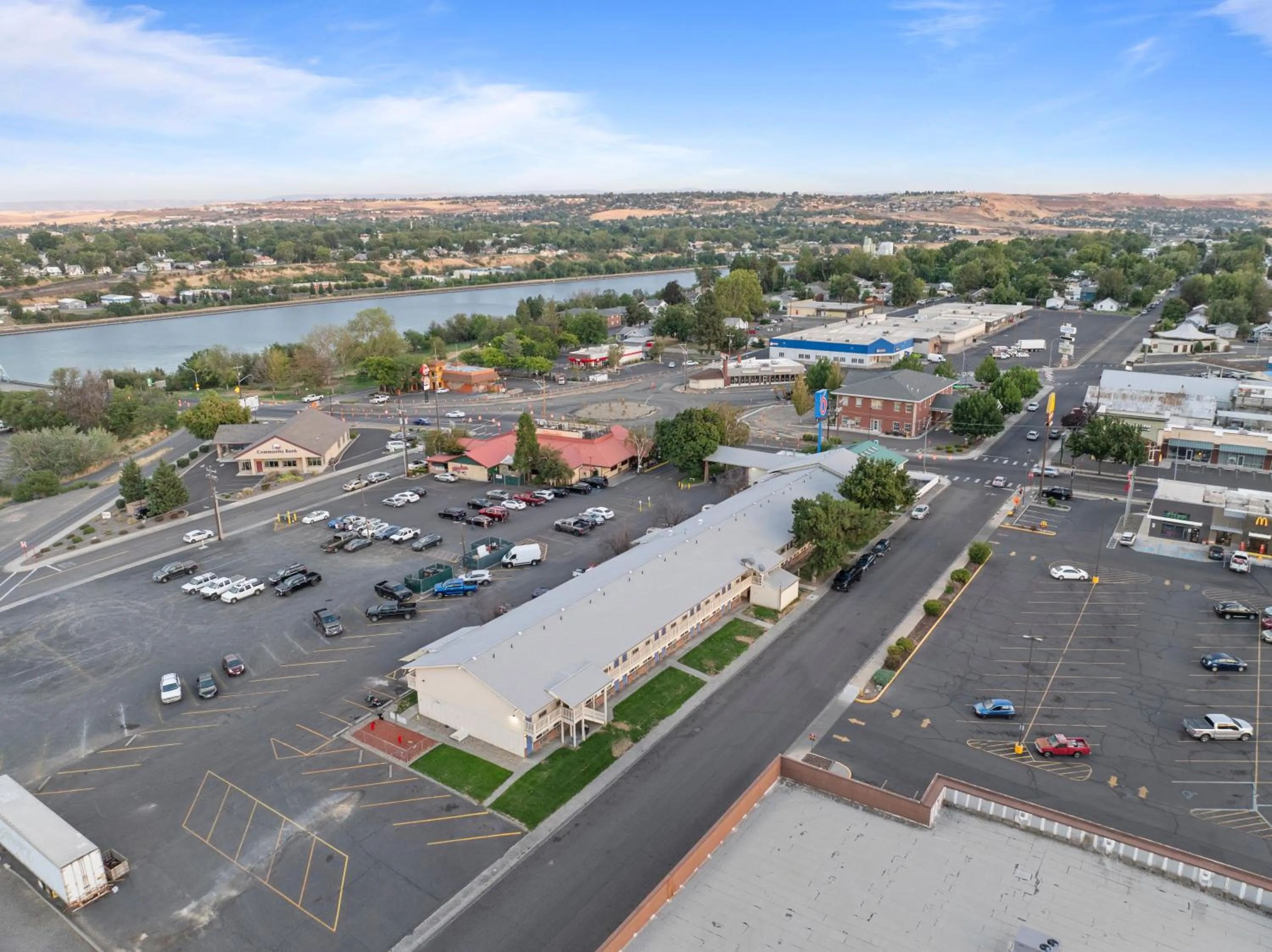 Bird's eye view in Motel 6 Clarkston WA