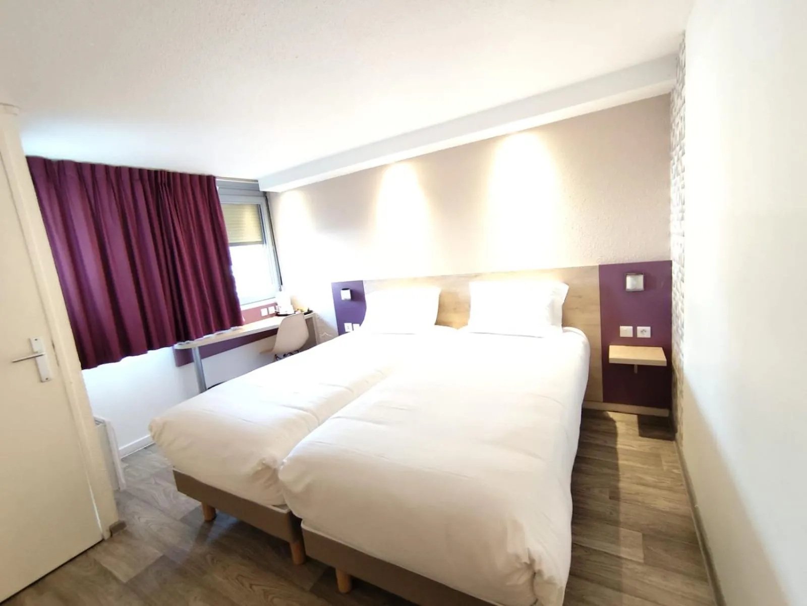 Photo of the whole room, Bed in Kyriad Meaux Sud Nanteuil Les Meaux