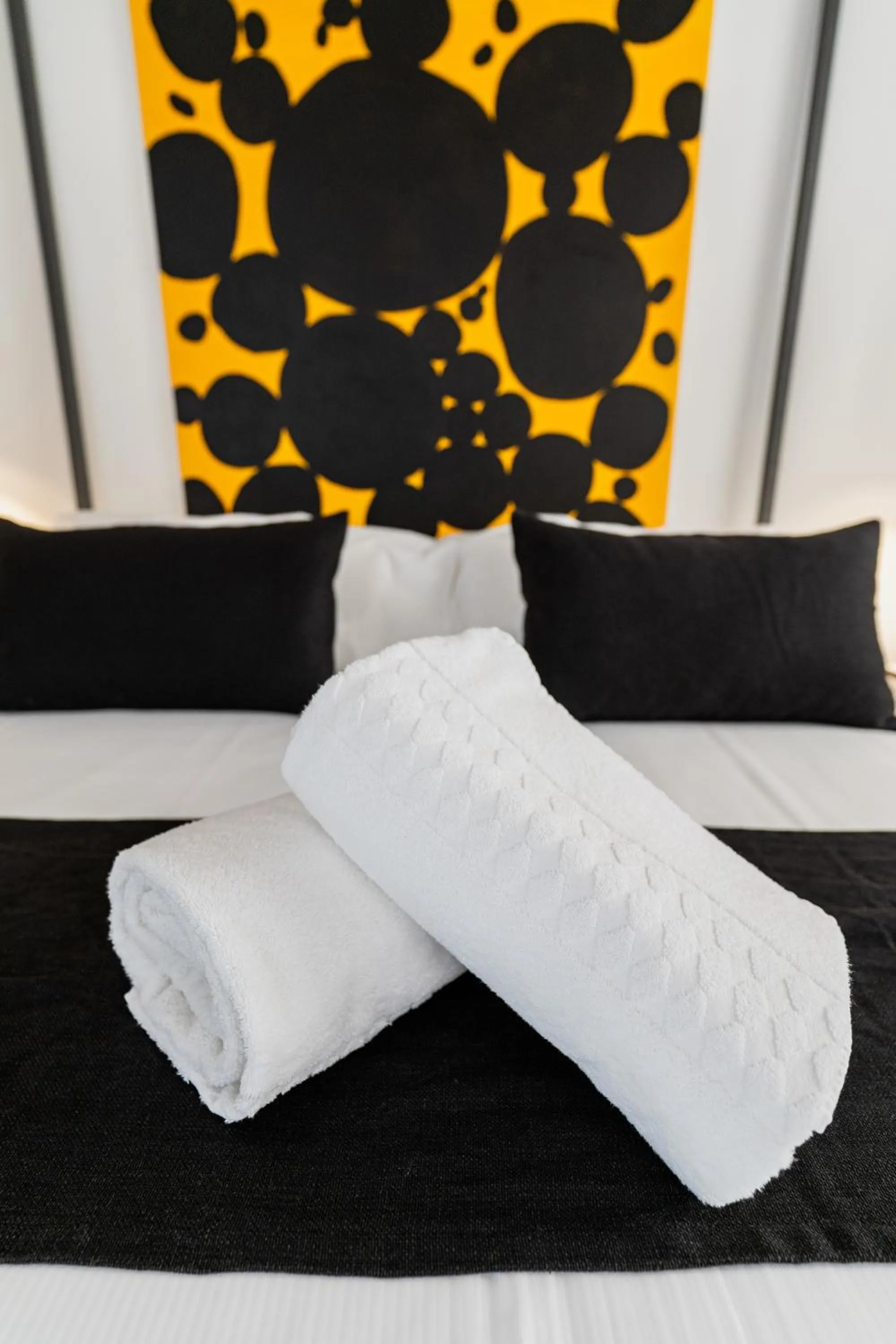 Bed in Isabella di Castiglia Apartments