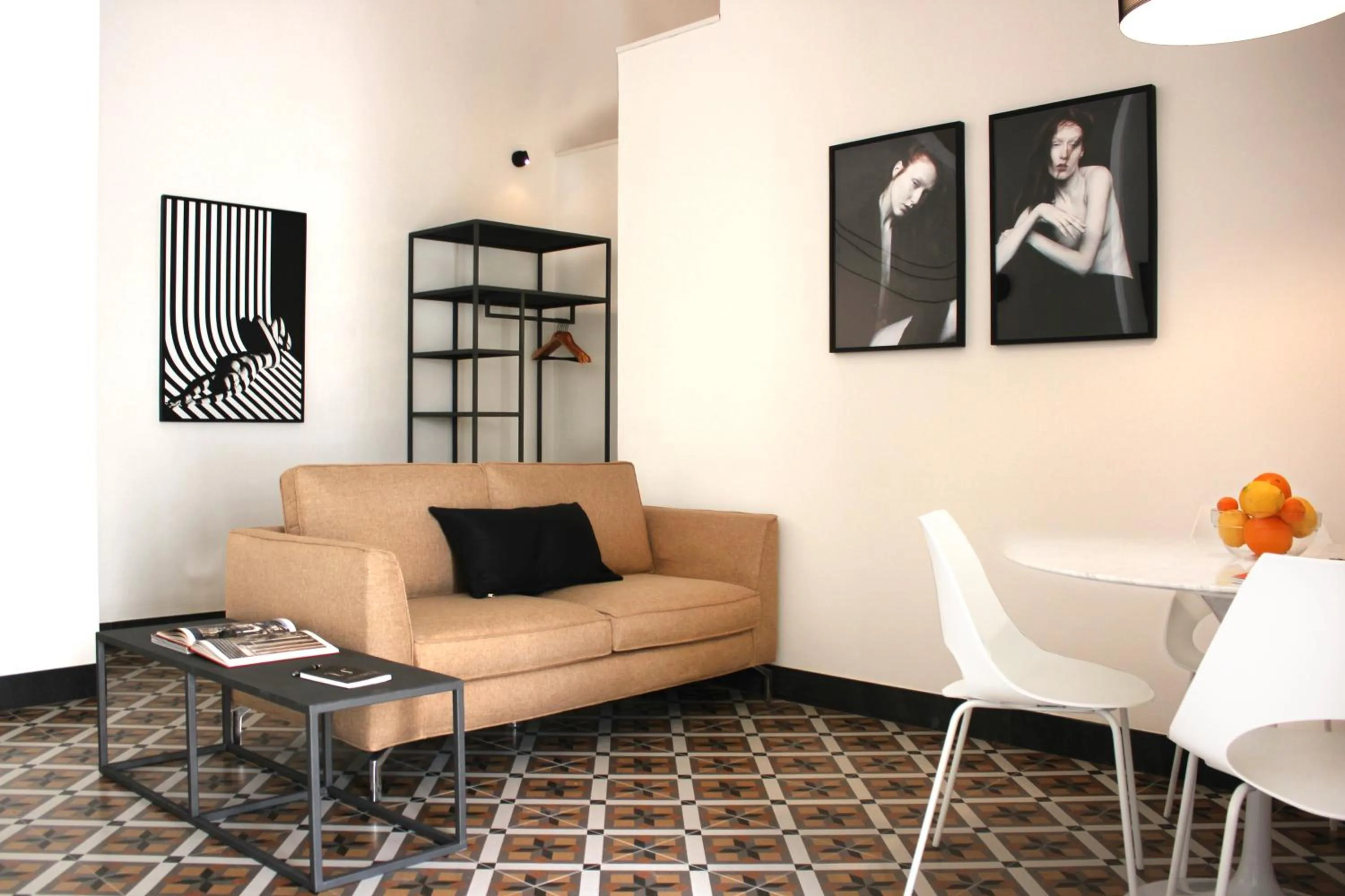 Living room in Isabella di Castiglia Apartments
