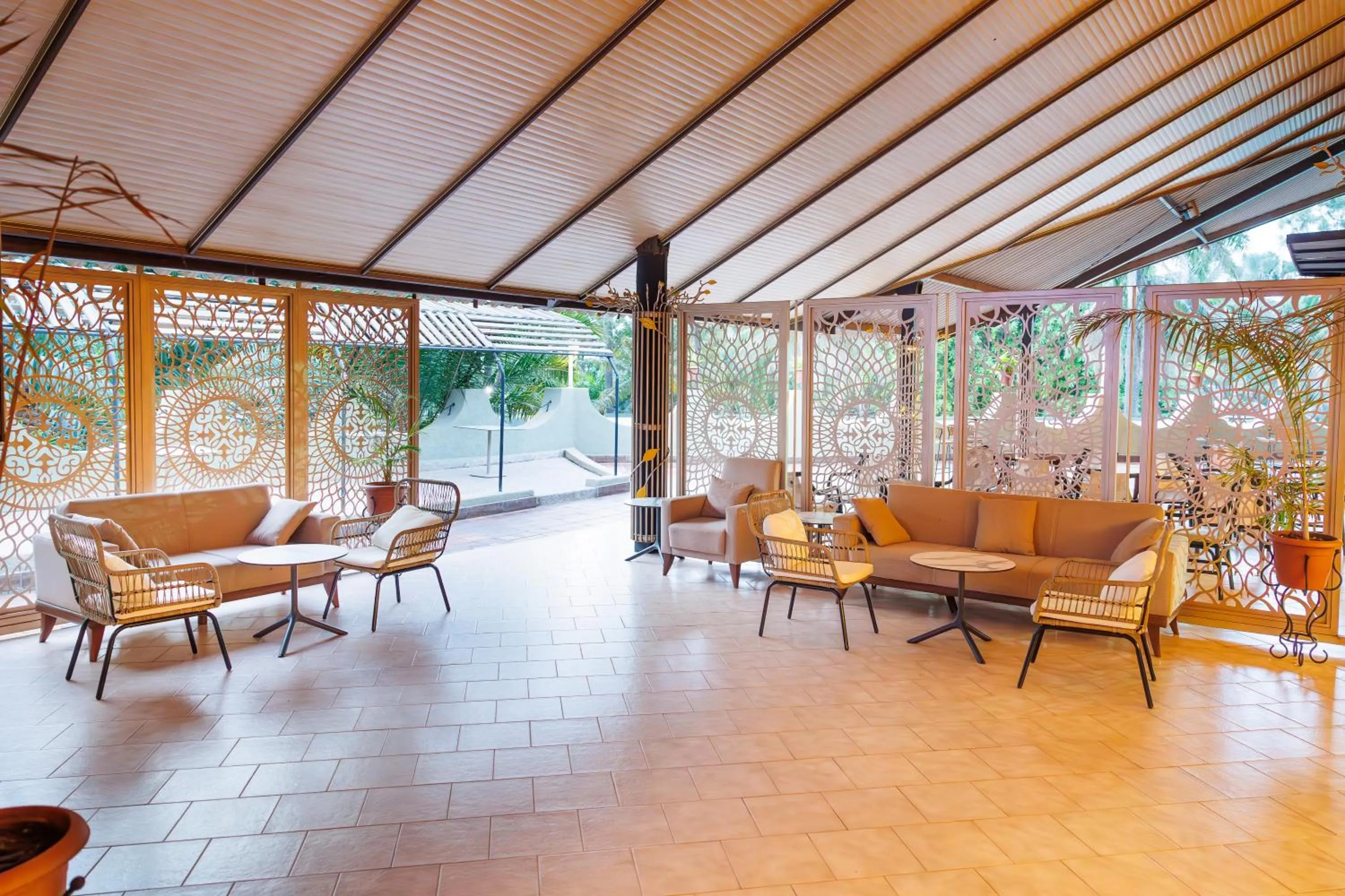 Lounge or bar in Senegambia Beach Hotel