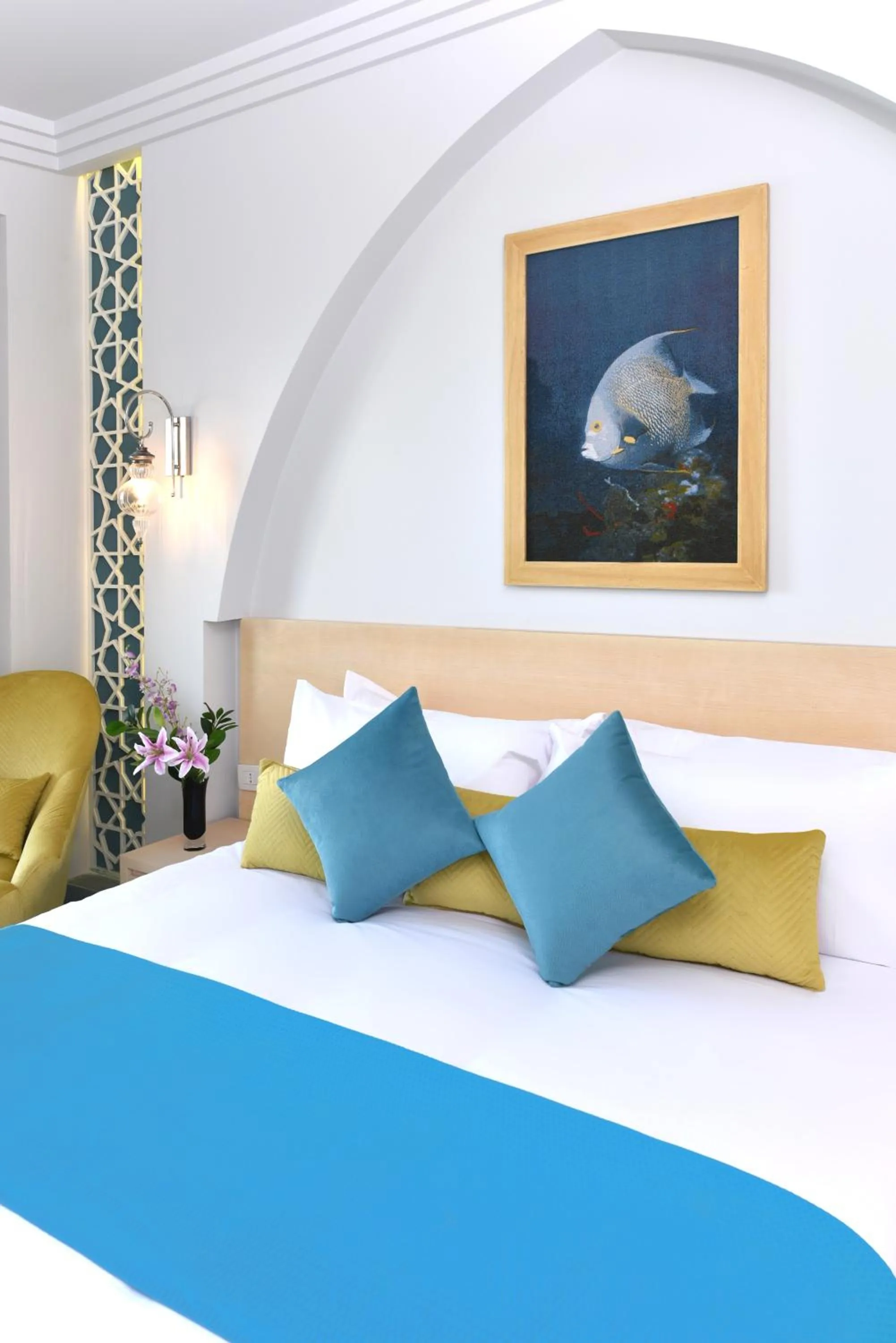 Bed in Hotelux La Playa Alamein