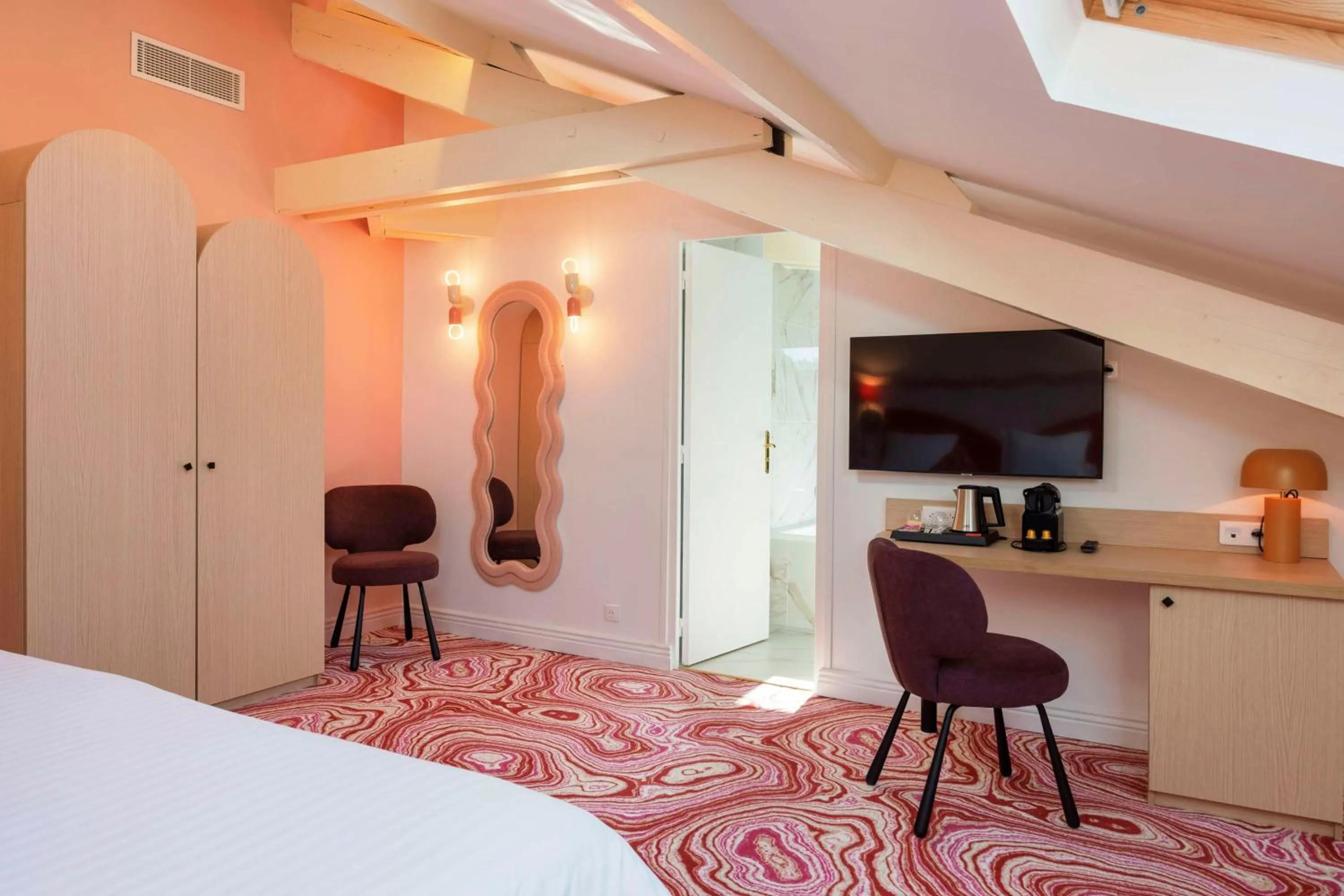 Bedroom, Bed in Best Western Hotel Lakmi Nice