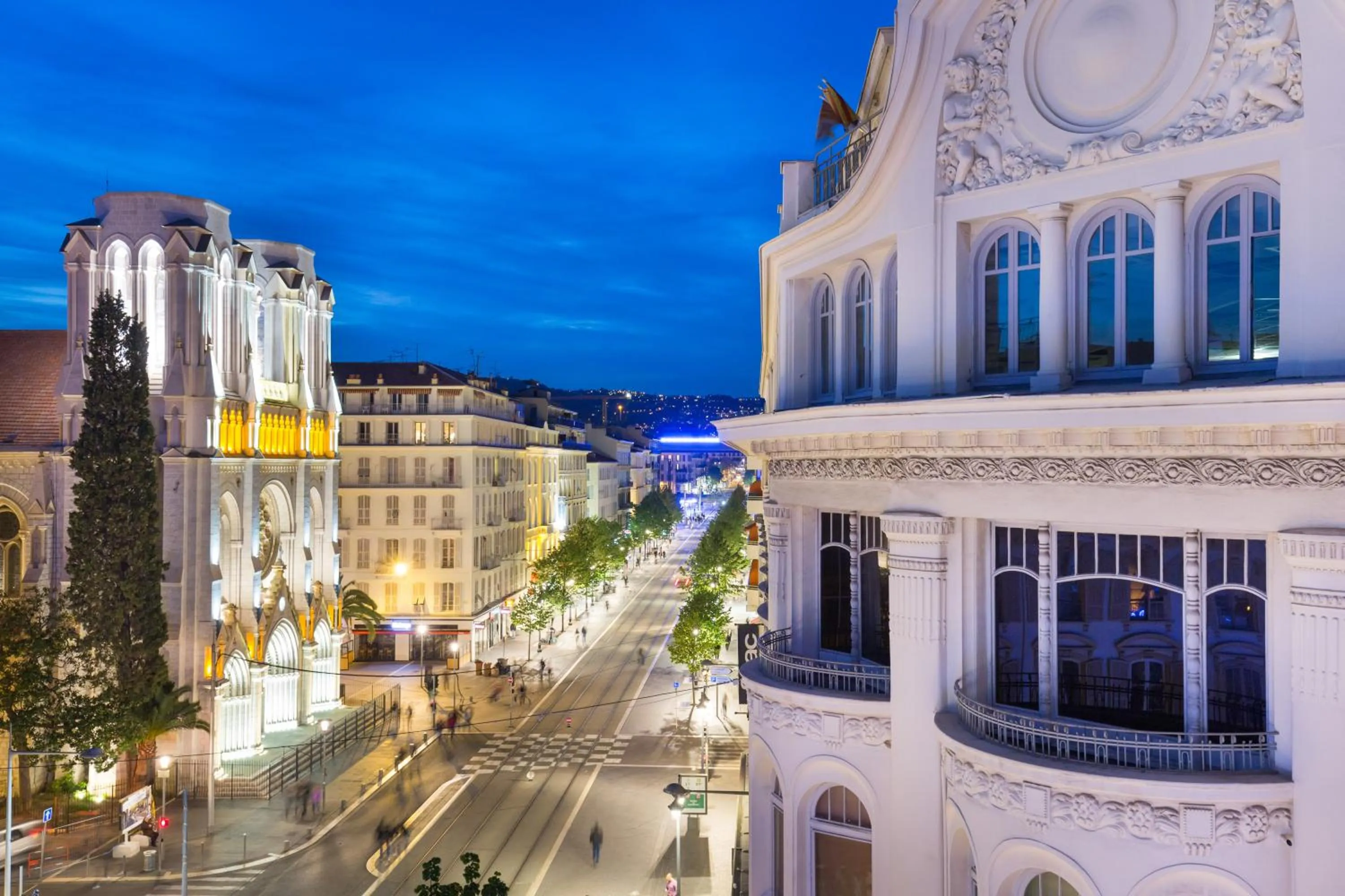 Street view in Best Western Hotel Lakmi Nice