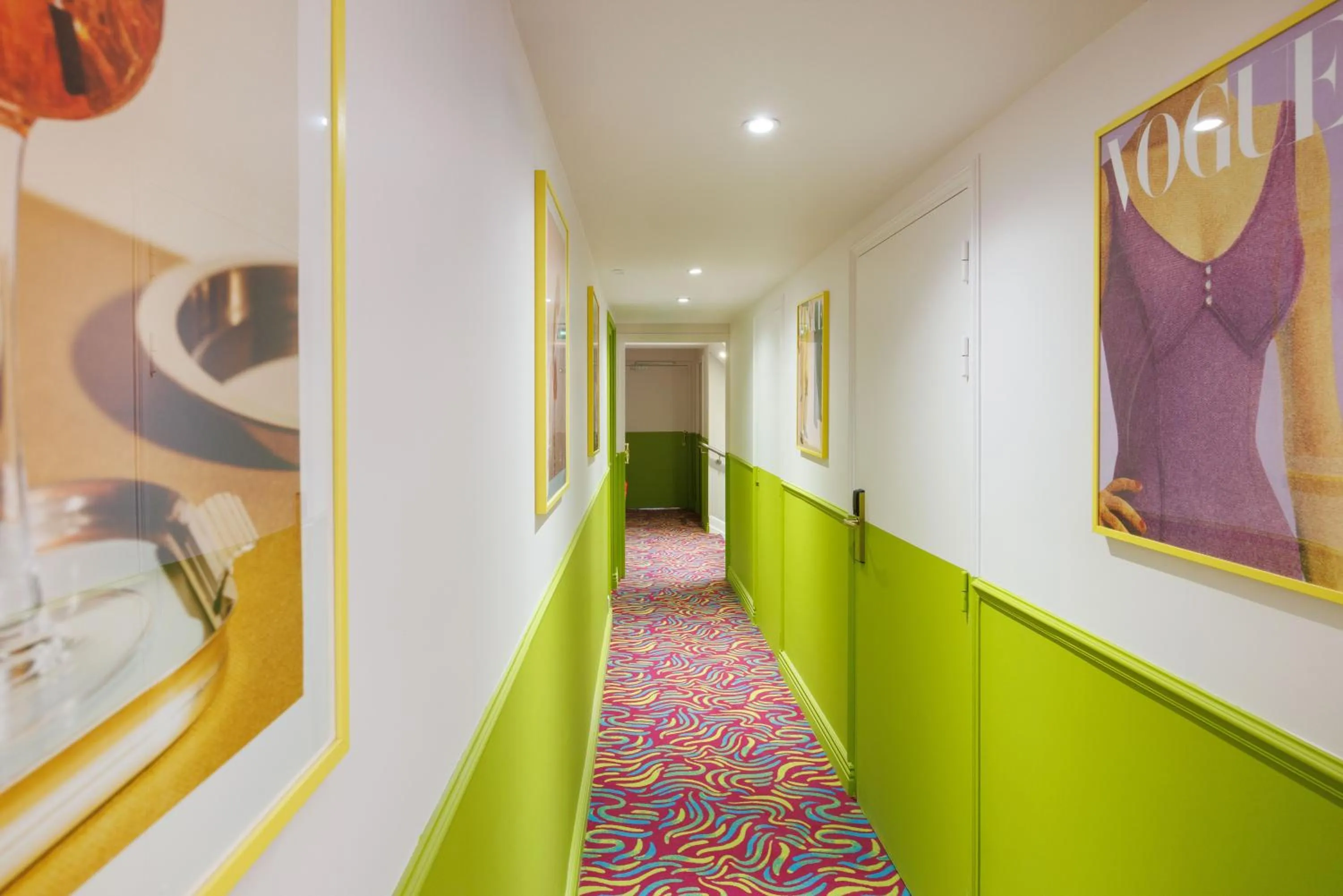 Decorative detail in Best Western Hotel Lakmi Nice