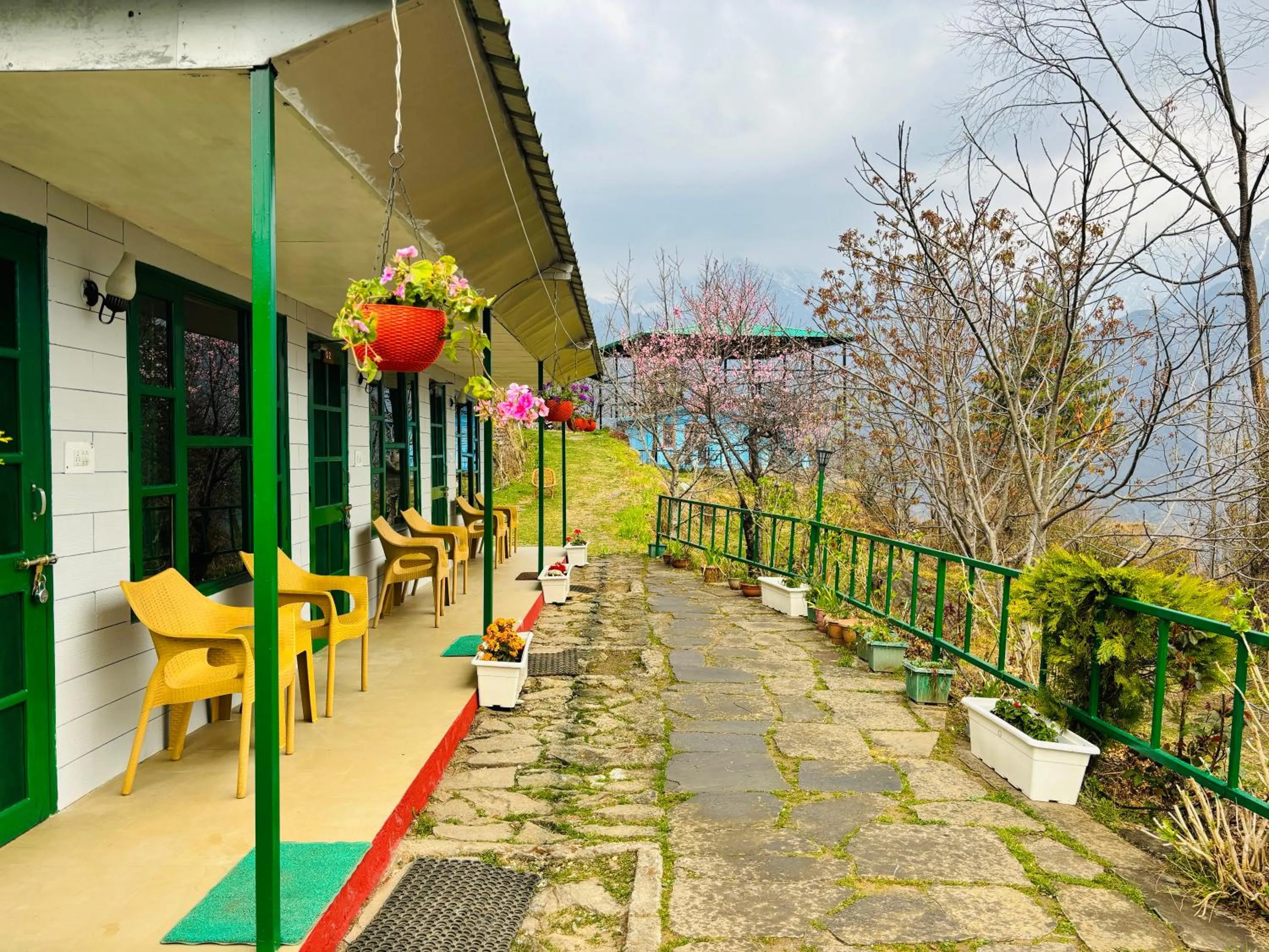 View (from property/room) in Himalayan High, Auli, By Himalayan Eco Lodges