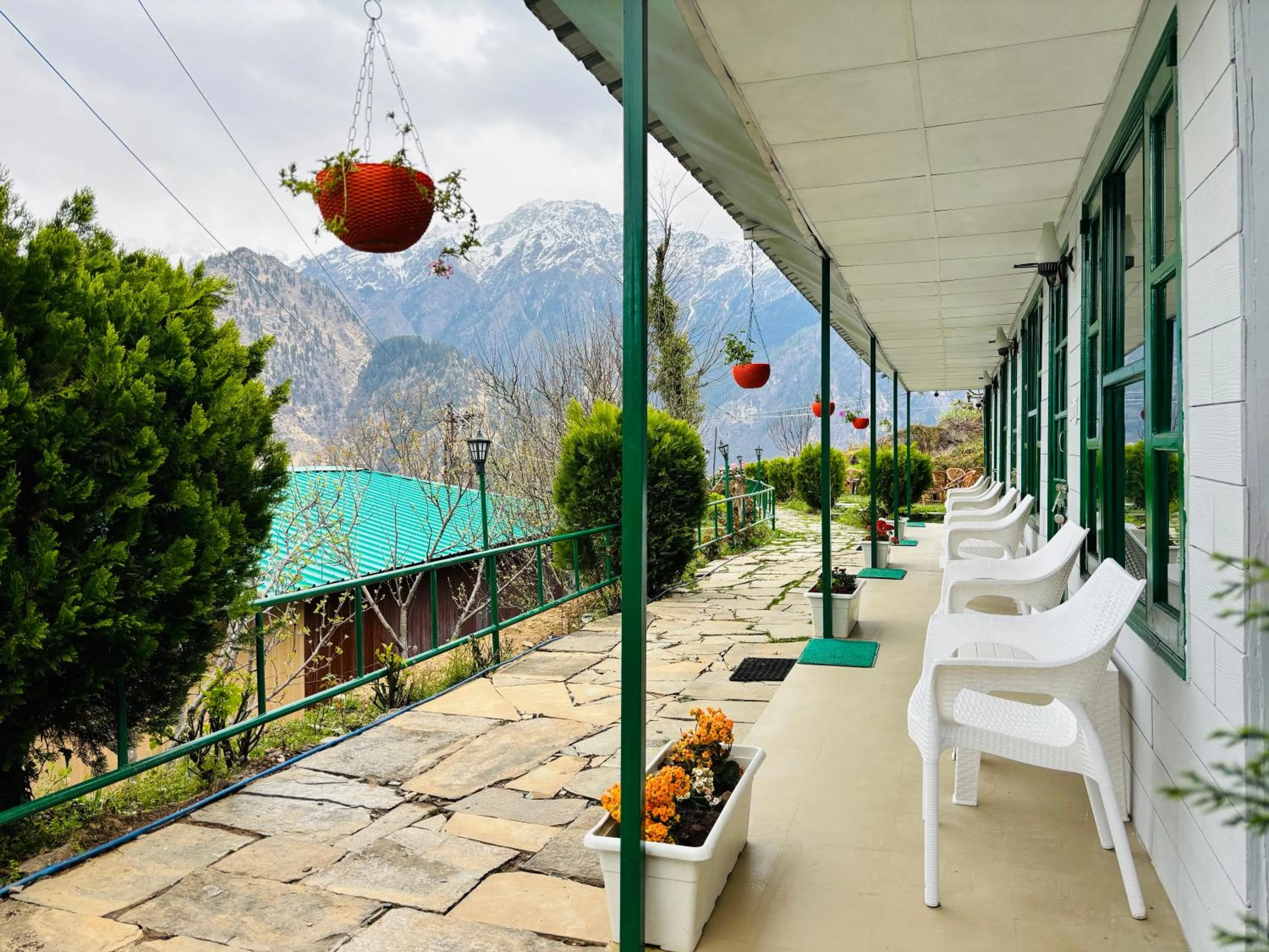 View (from property/room) in Himalayan High, Auli, By Himalayan Eco Lodges