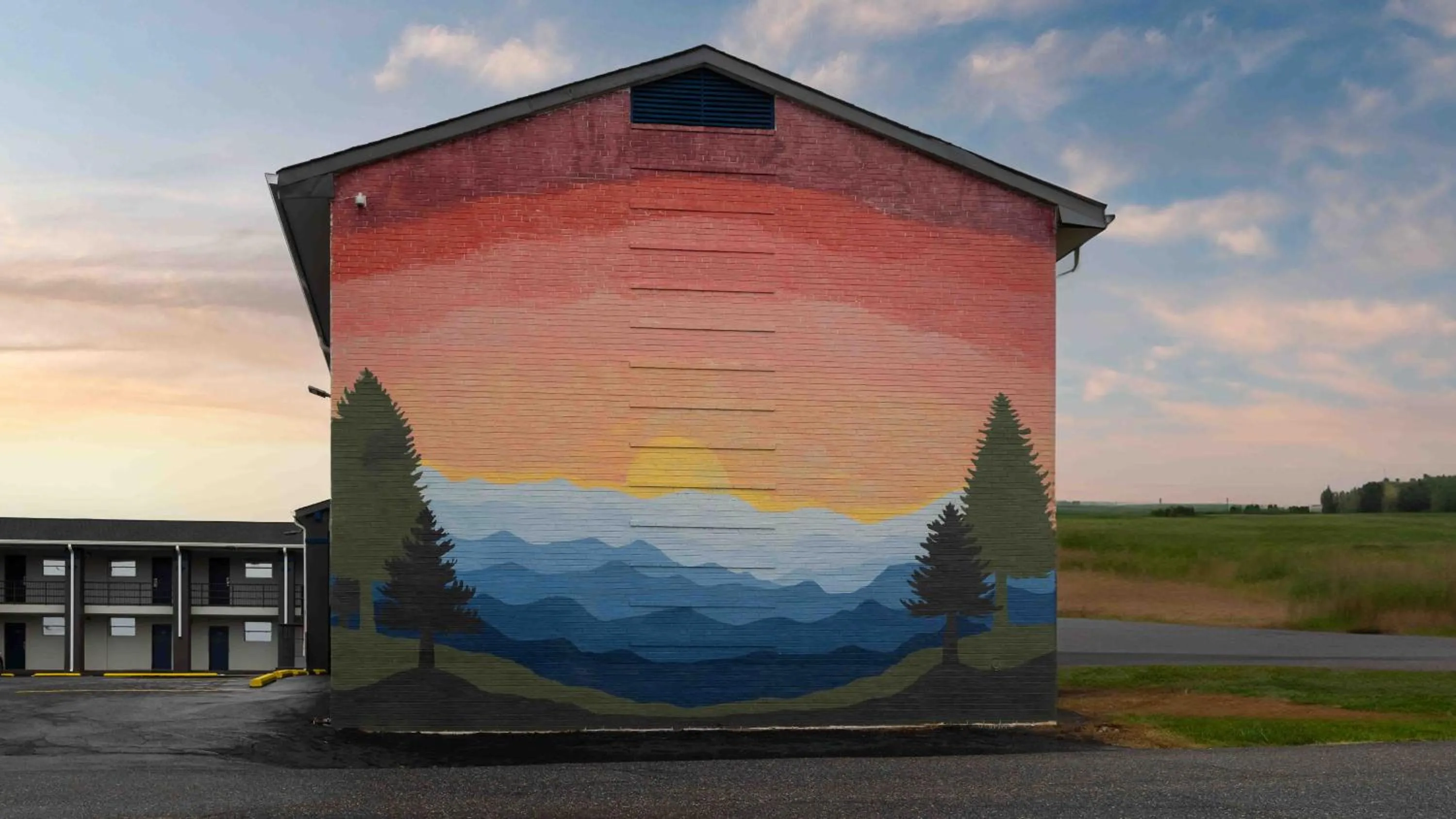 Property building in Motel 6 Hickory NC