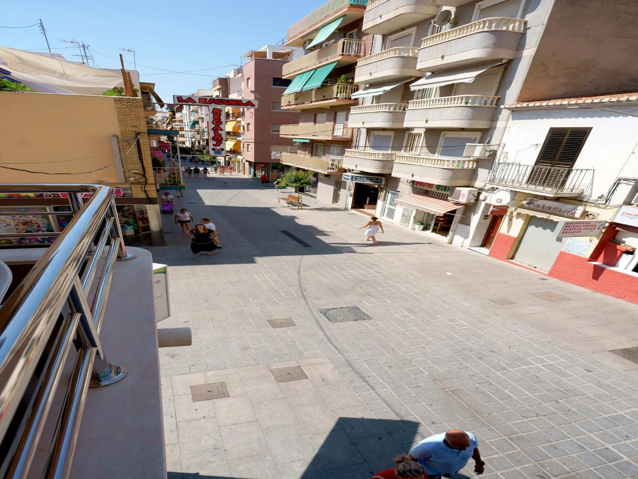 Balcony/Terrace in Hostal Anna Benidorm