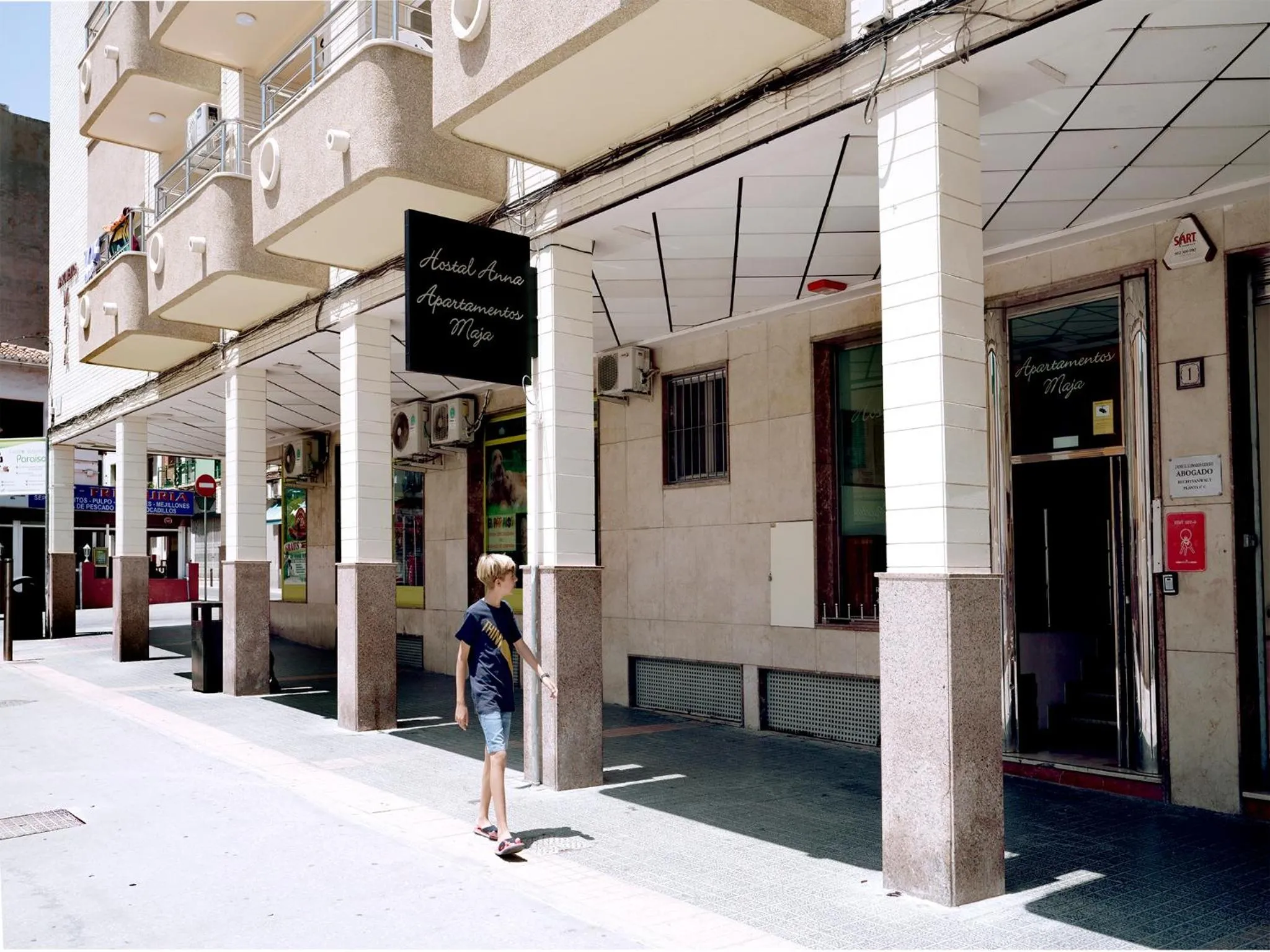 Property building in Hostal Anna Benidorm