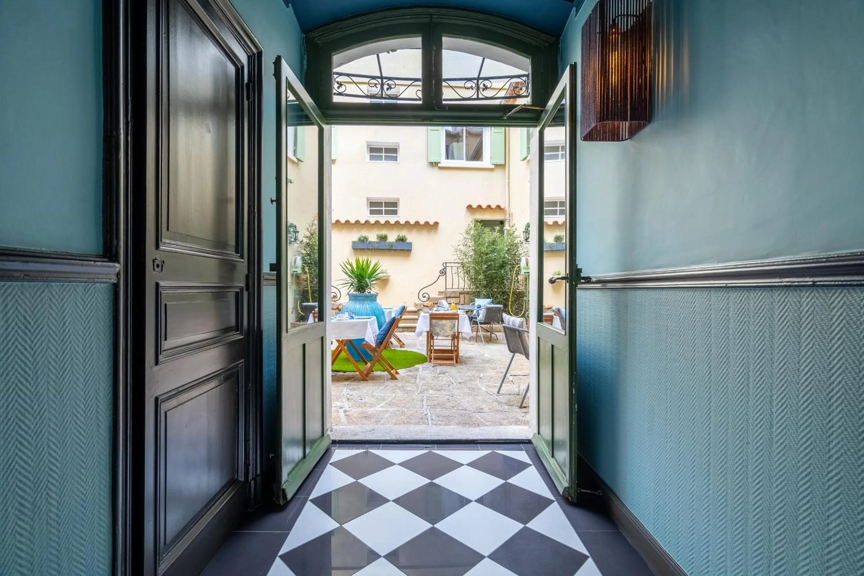 Patio in La Maison d'été