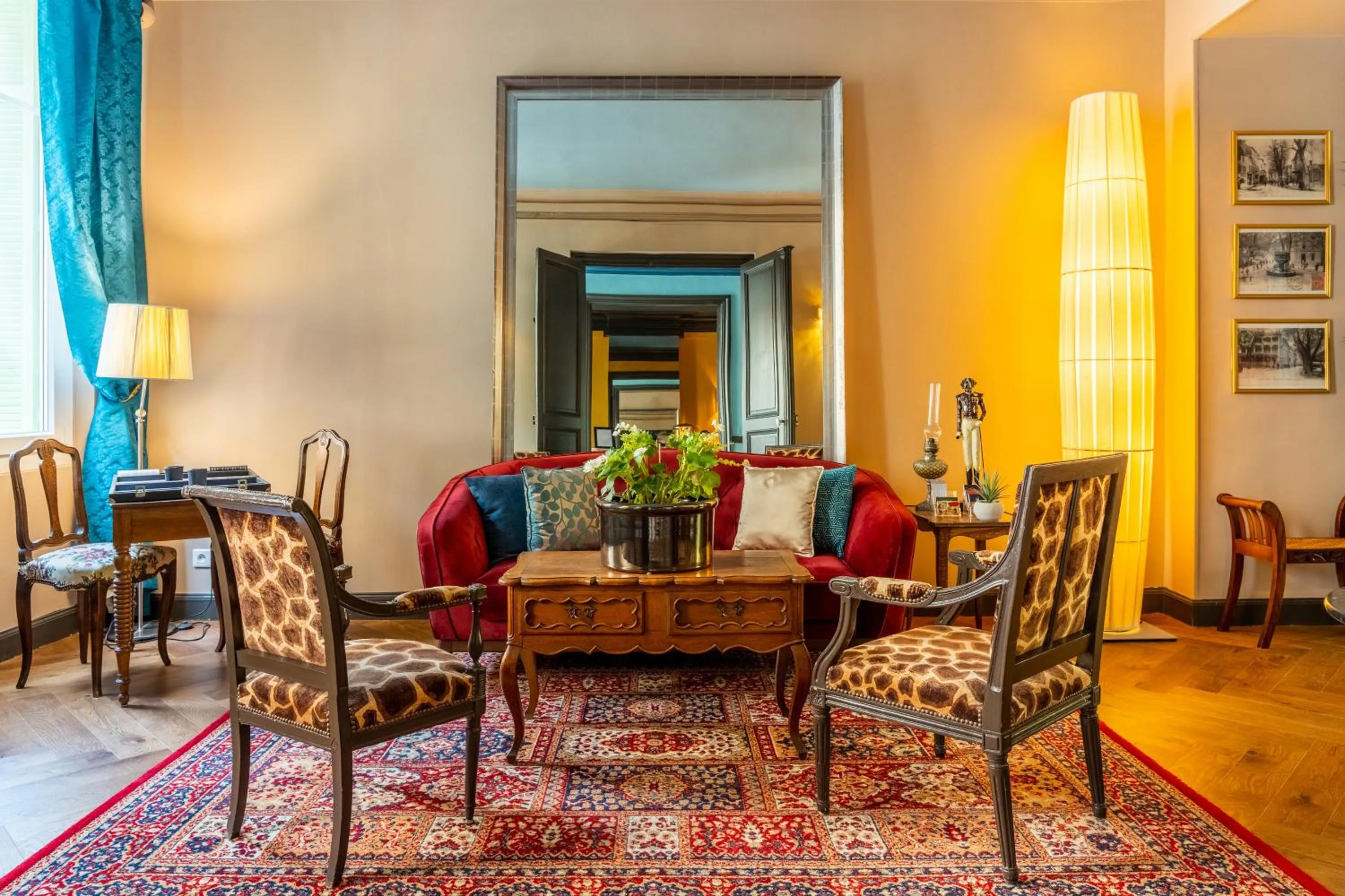 Living room in La Maison d'été
