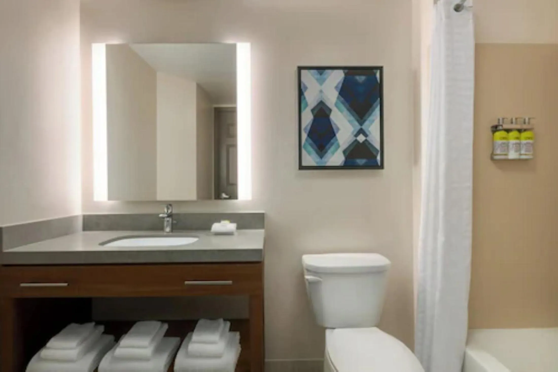 Bathroom in Candlewood Suites Houston Space Center - Webster