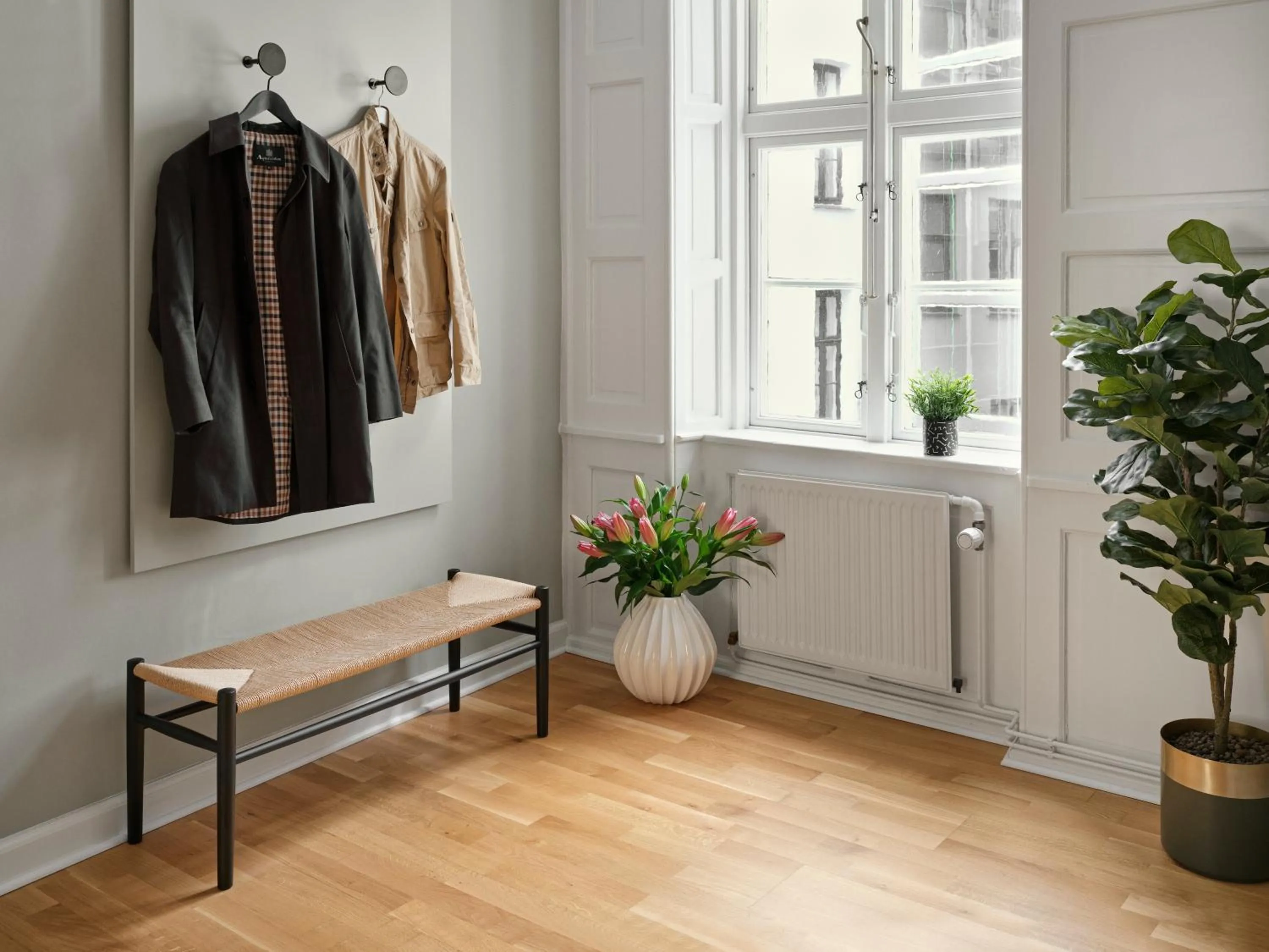 wardrobe in Rosenborg Hotel Apartments