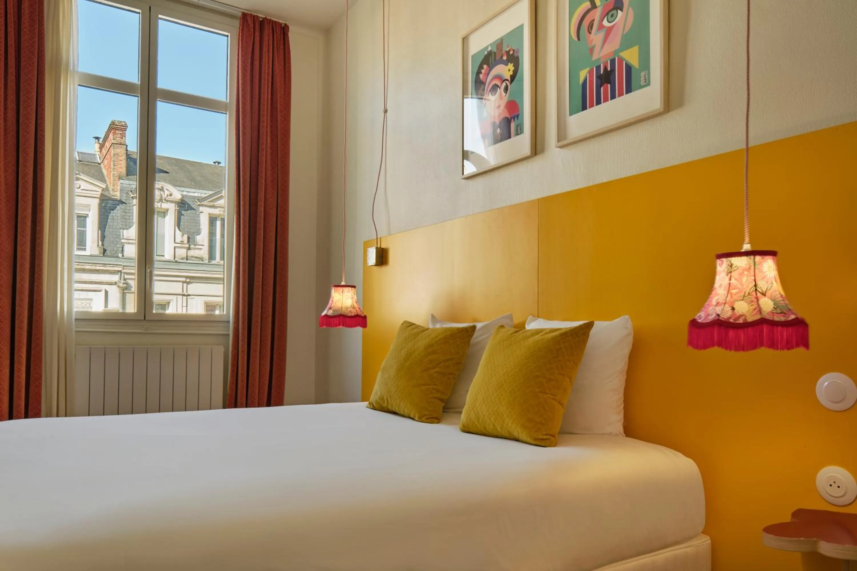 Bed in The Originals City, Hôtel Artyster, Le Mans Centre