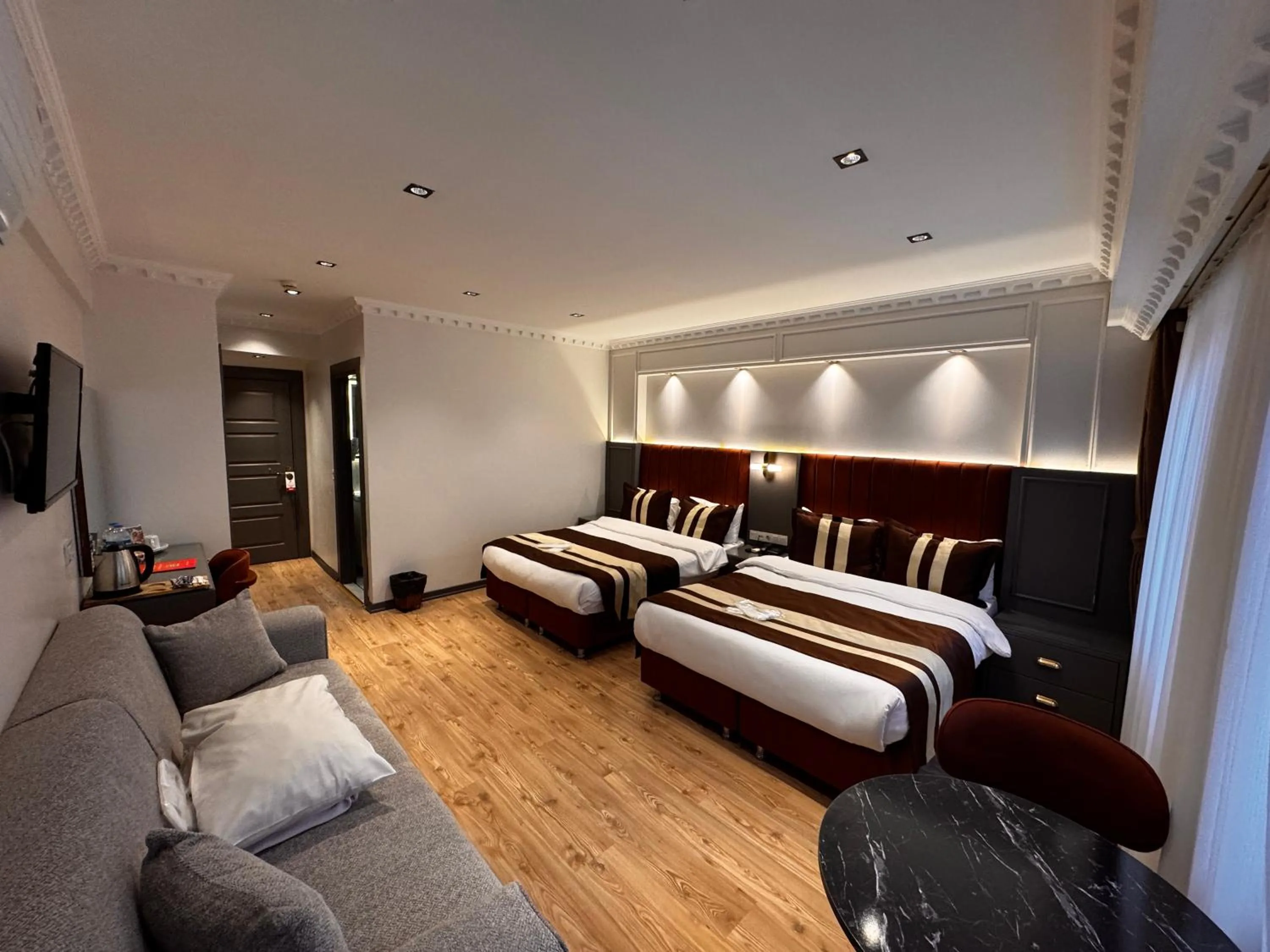 Photo of the whole room, Bed in The PeraPort Hotel