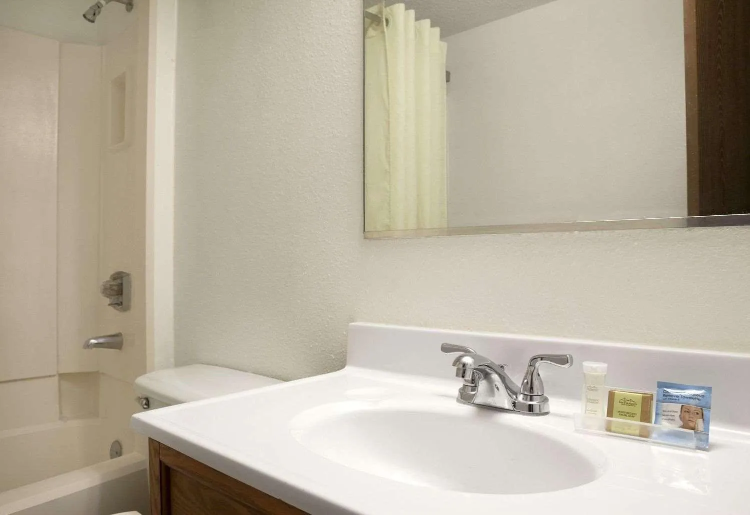 Bathroom in Super 8 by Wyndham Council Bluffs IA Omaha NE Area