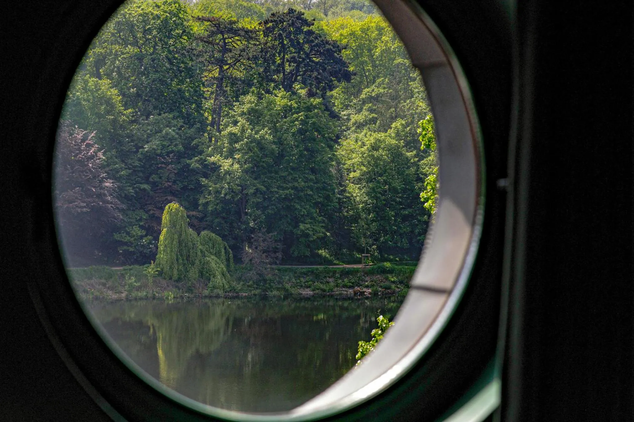 Natural landscape in Les Etangs de Corot