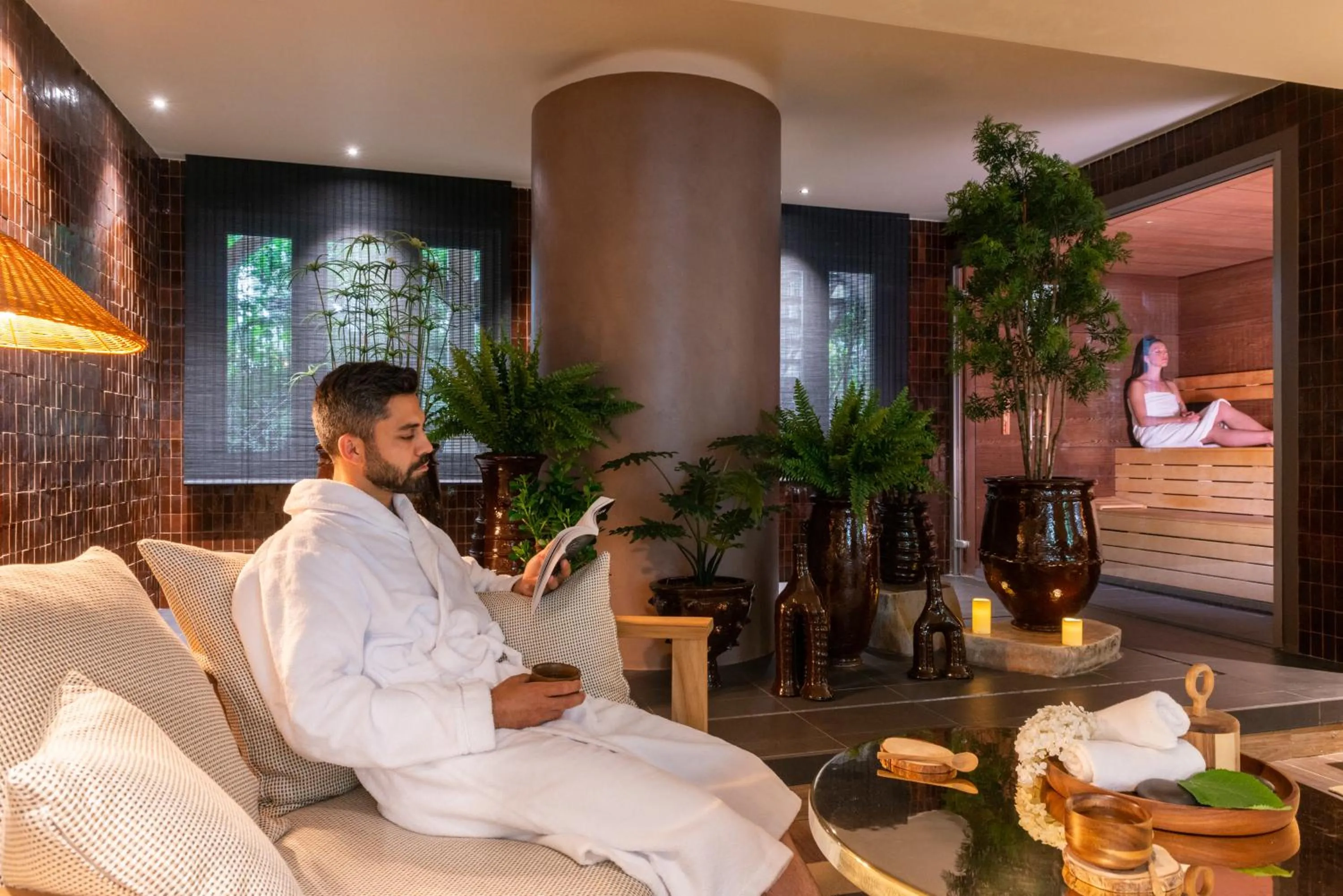 Spa and wellness centre/facilities in Les Etangs de Corot