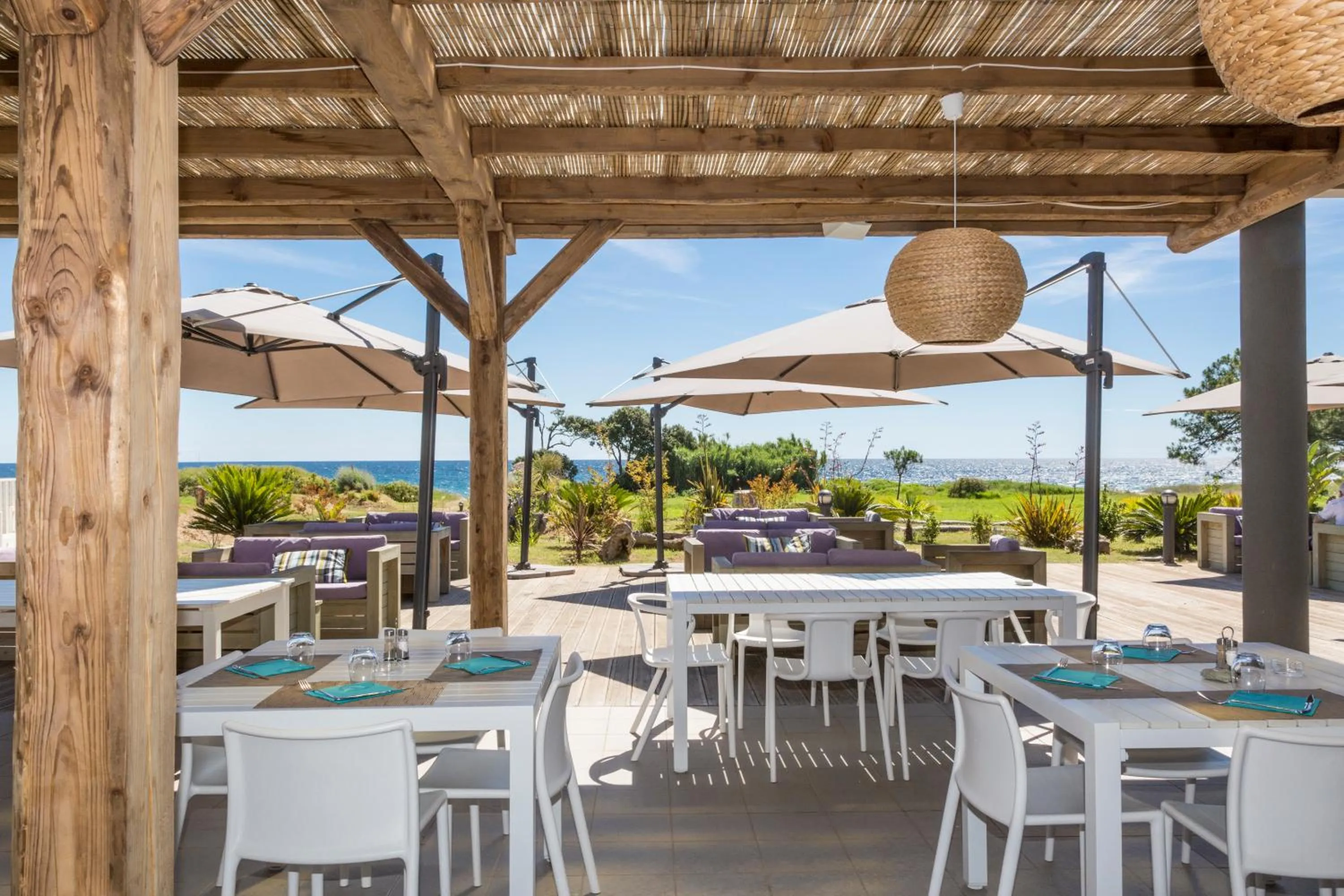 Patio in Résidence Odalys Acqua Bella