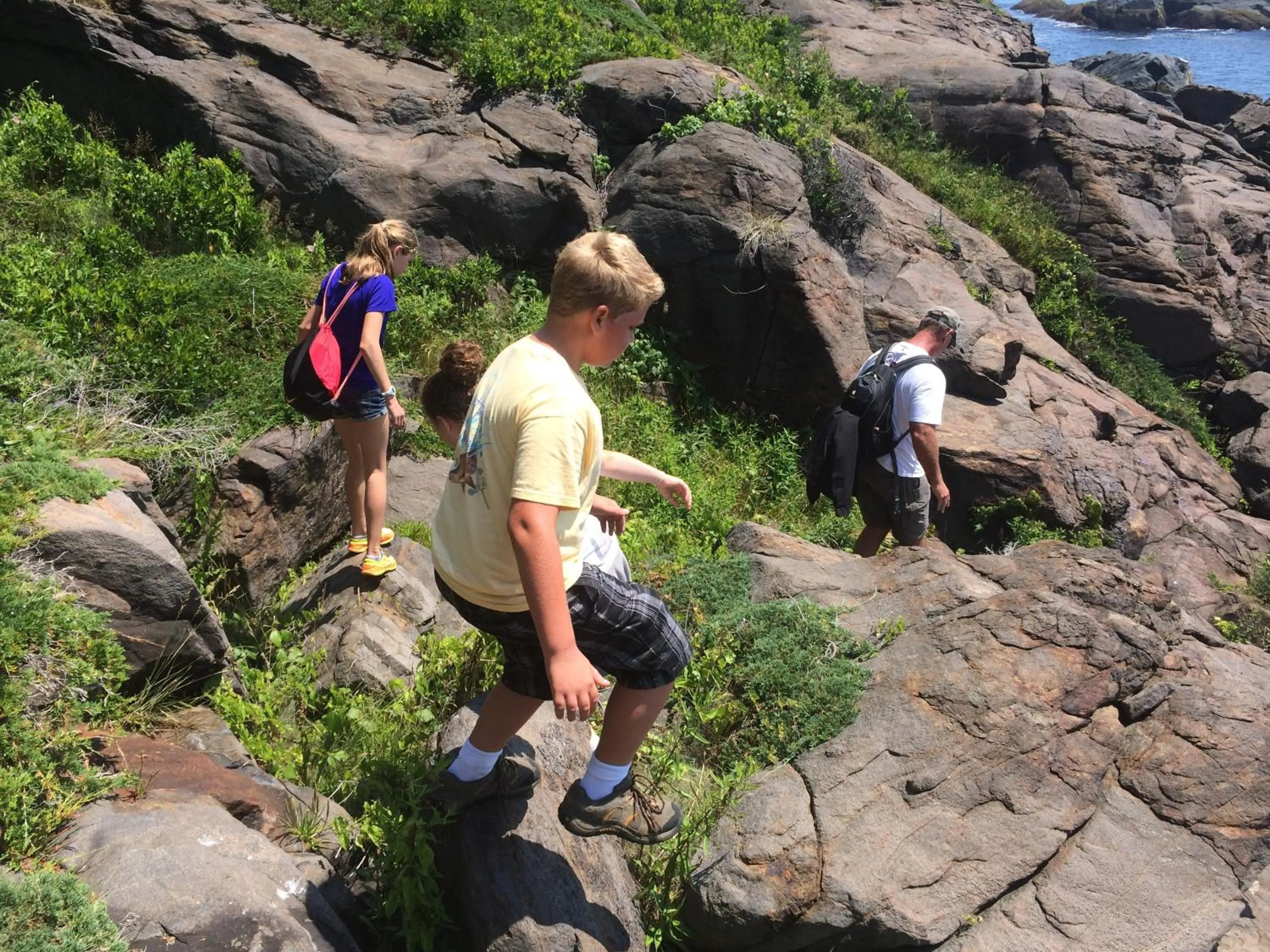 Hiking in Spruce Point Inn Resort and Spa