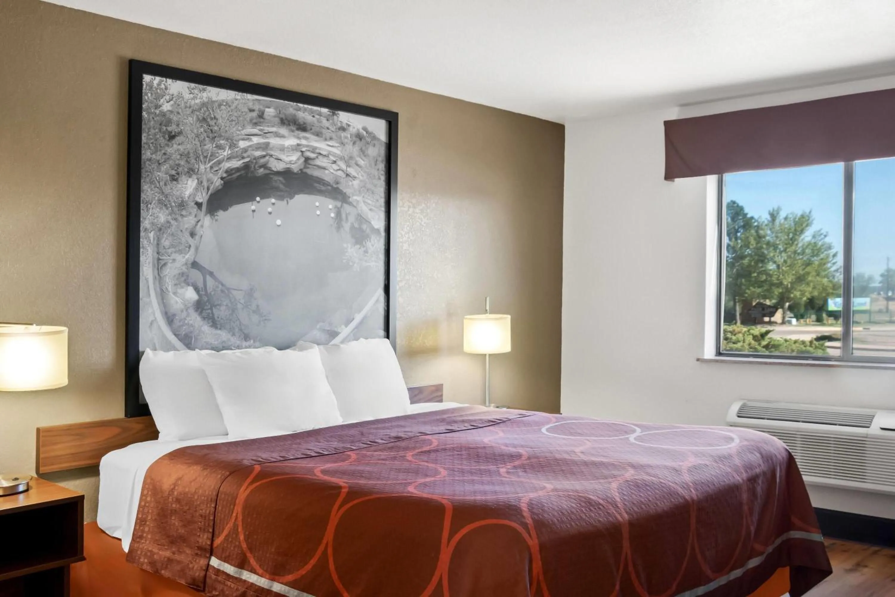 Photo of the whole room, Bed in Super 8 by Wyndham Santa Rosa