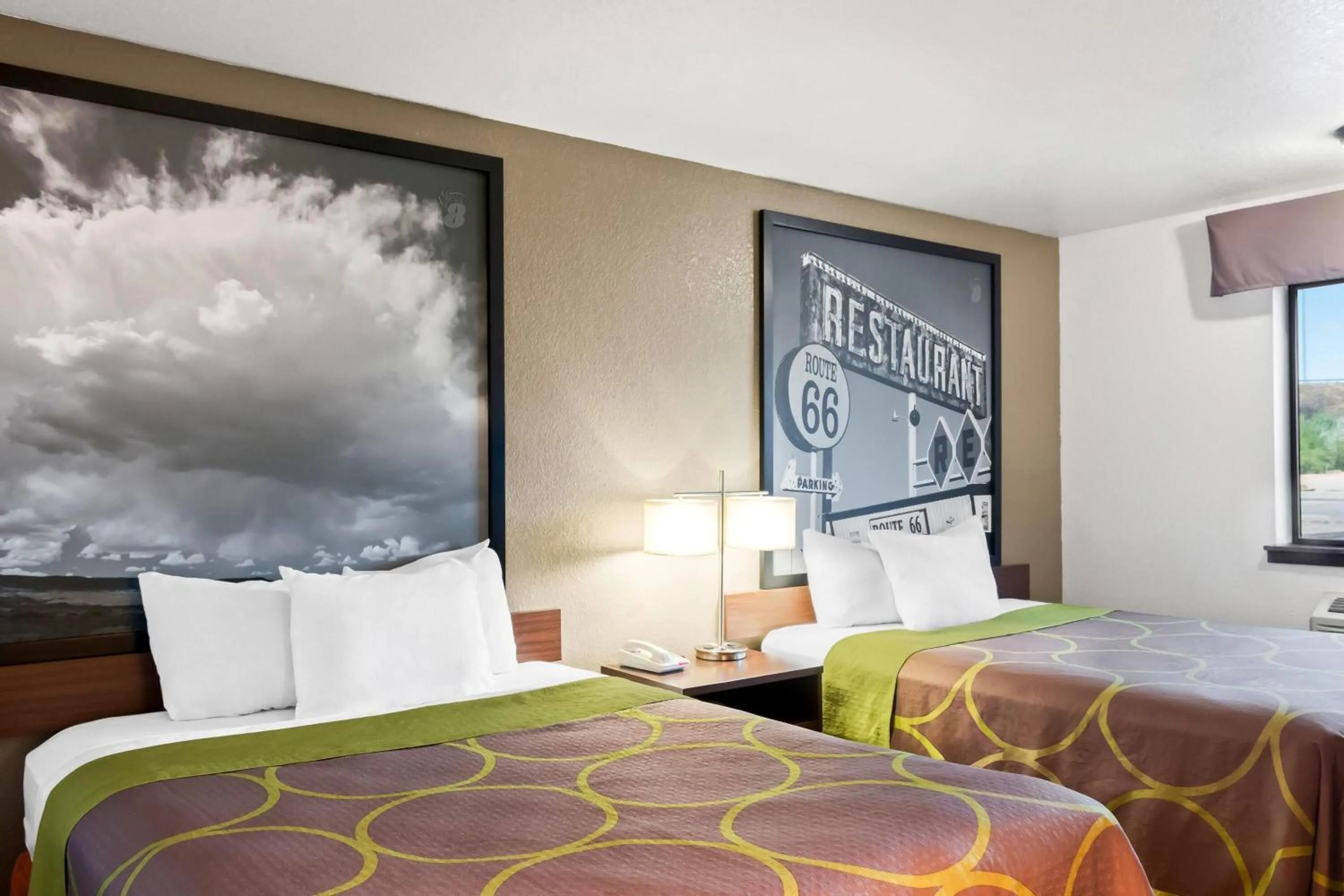 Bed in Super 8 by Wyndham Santa Rosa