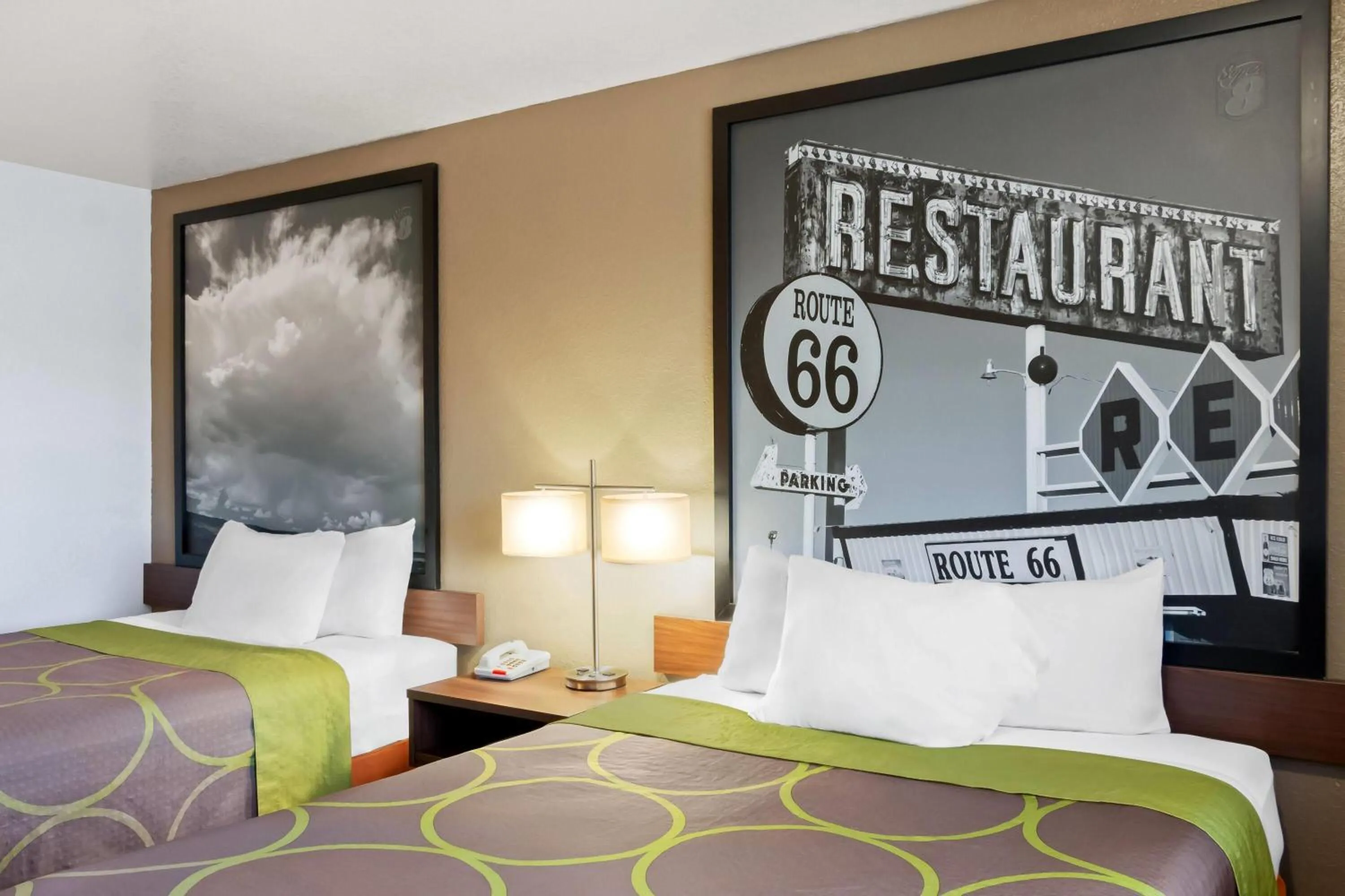 Bed in Super 8 by Wyndham Santa Rosa