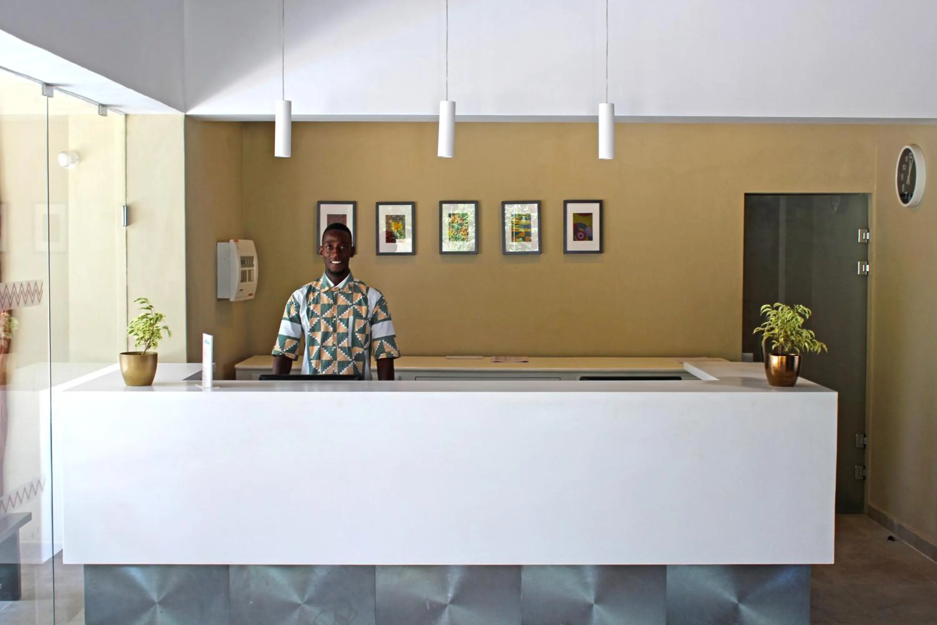 Staff in Sunset Beach Hotel