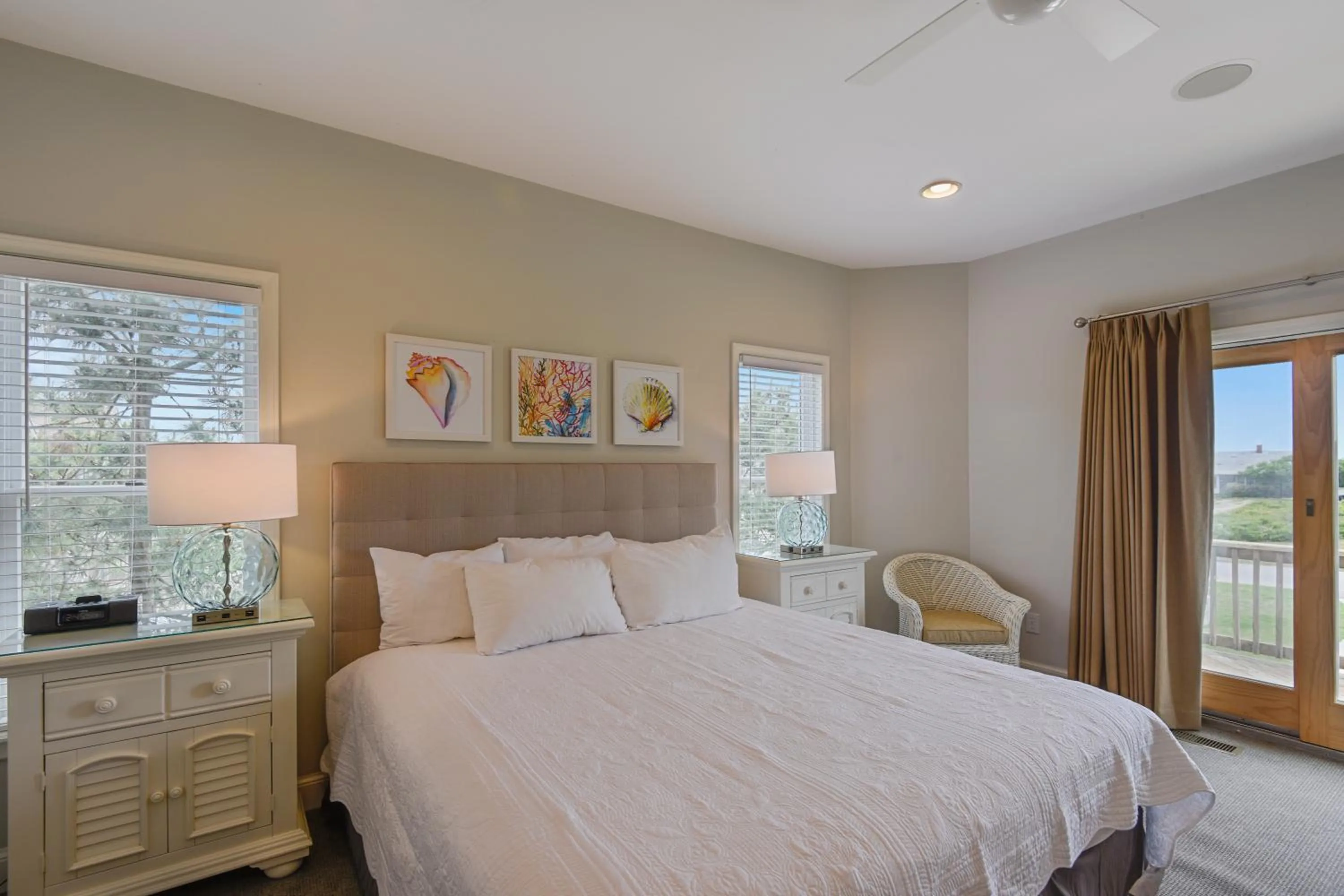 Bed in The Sanderling