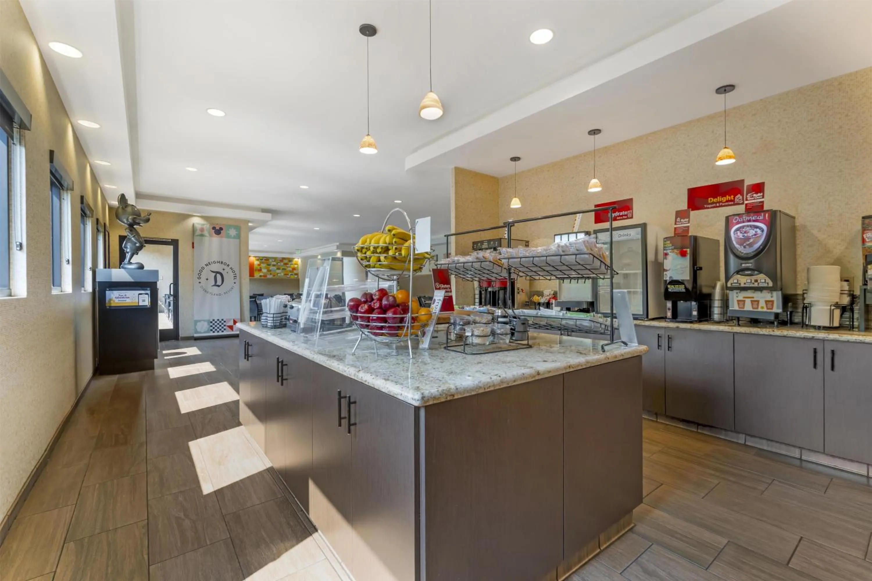 Breakfast in Best Western Plus Anaheim Inn