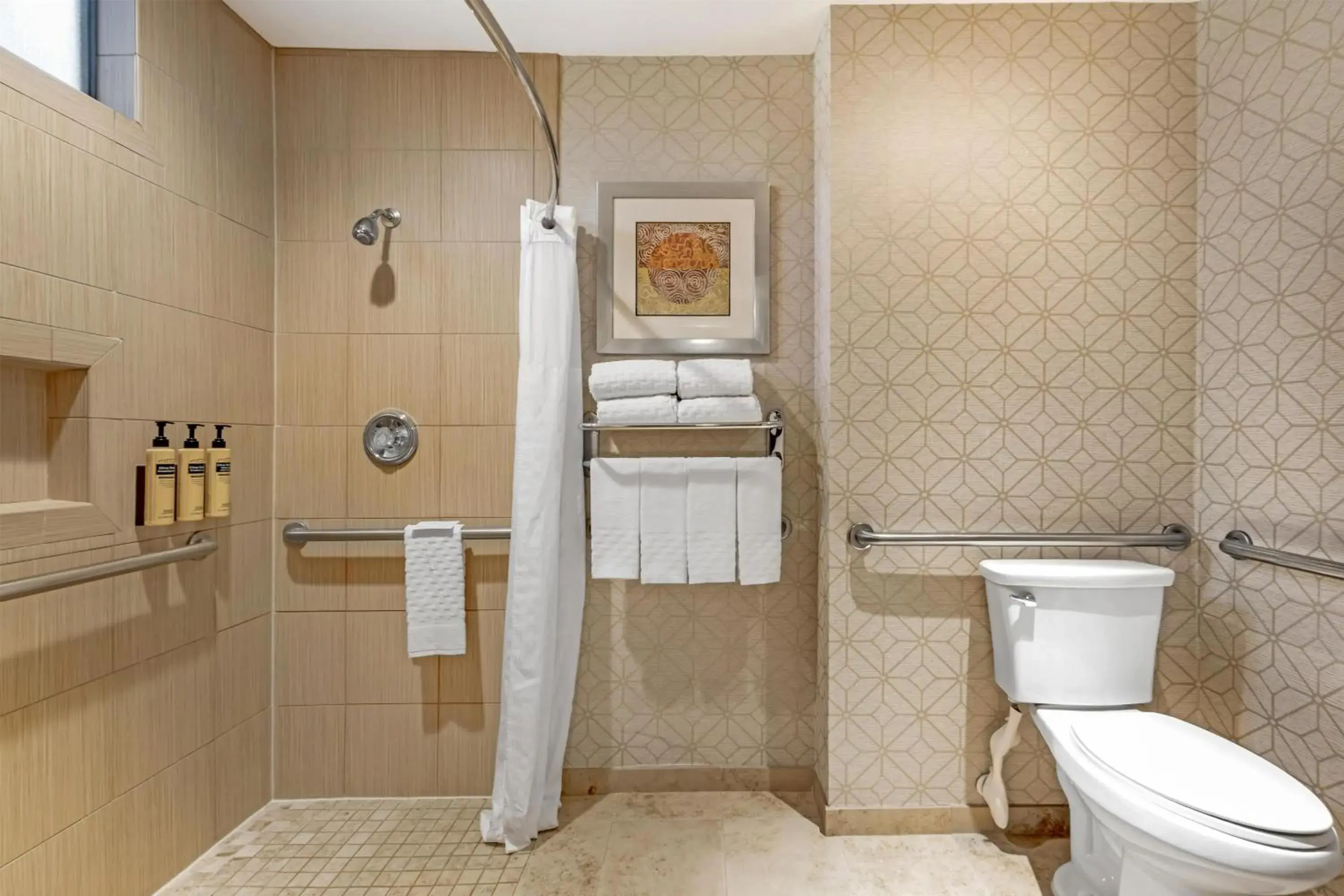 King Room with Roll-In Shower - Disability Access in Best Western Plus Anaheim Inn King Room with Roll-In Shower - Disability Access in Best Western Plus Anaheim Inn