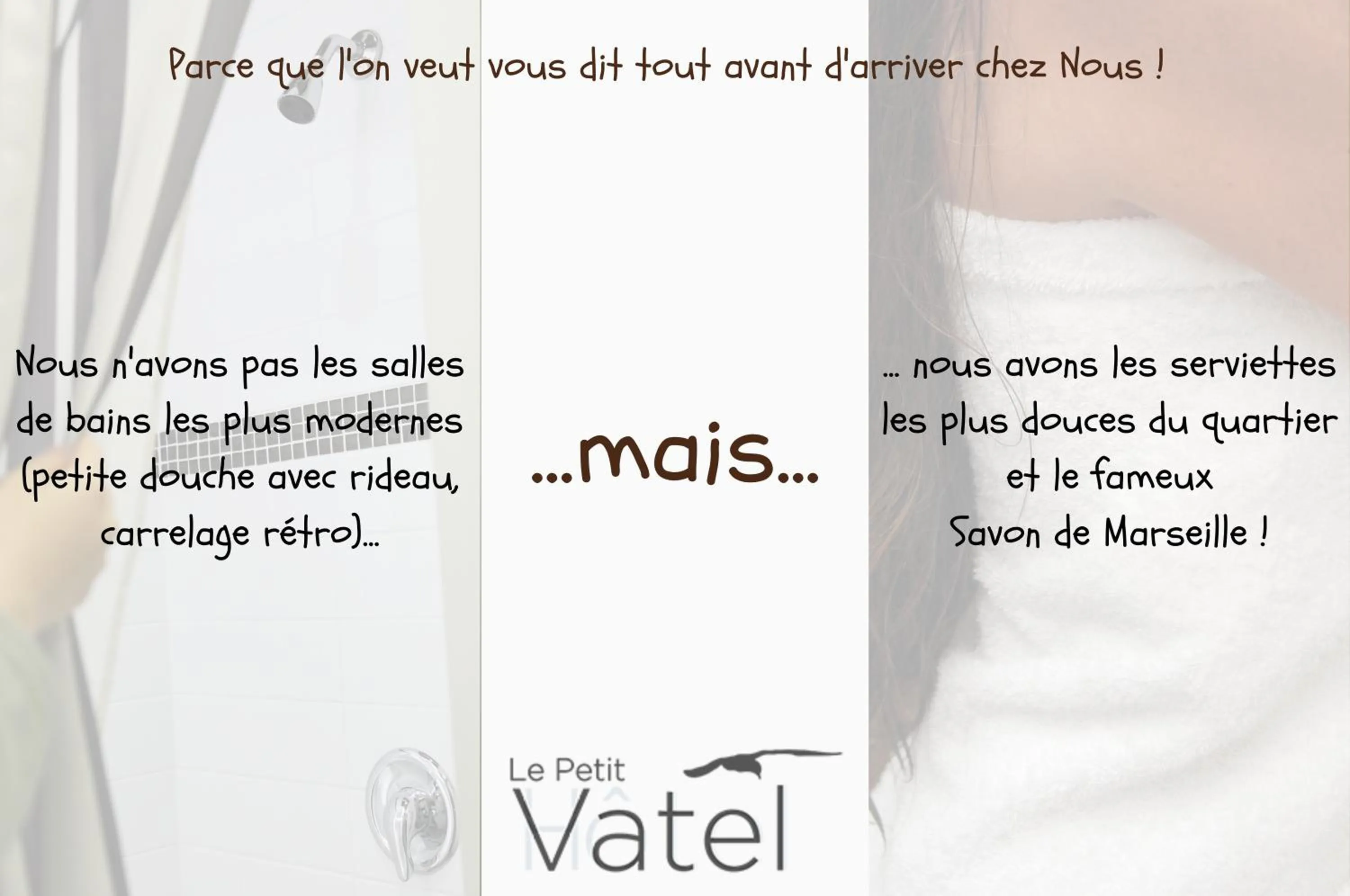 Bathroom in Hôtel Le Petit Vatel - Centre ville & Plage