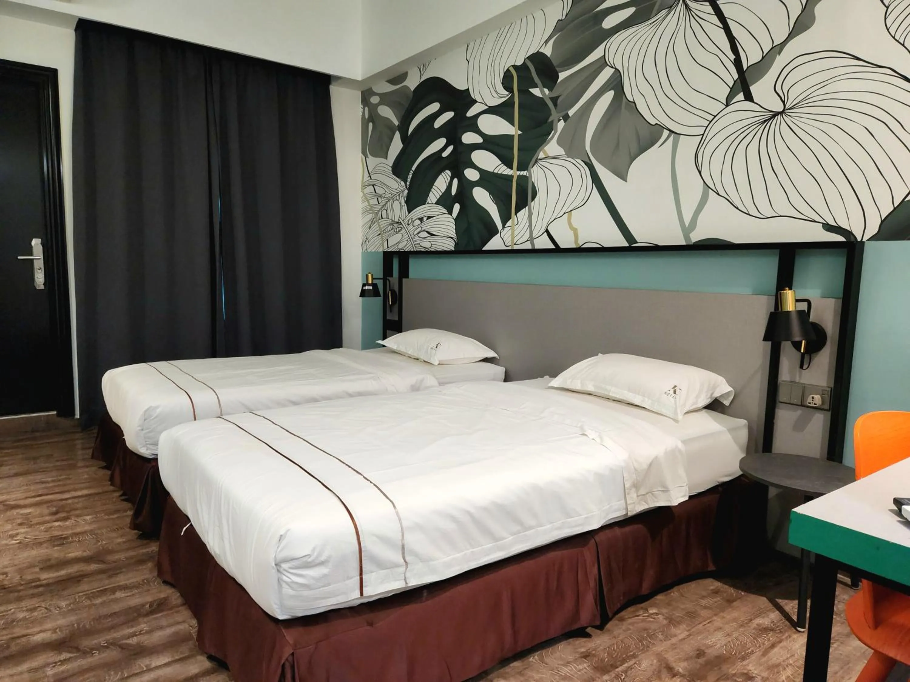 Bedroom, Bed in K Hotel