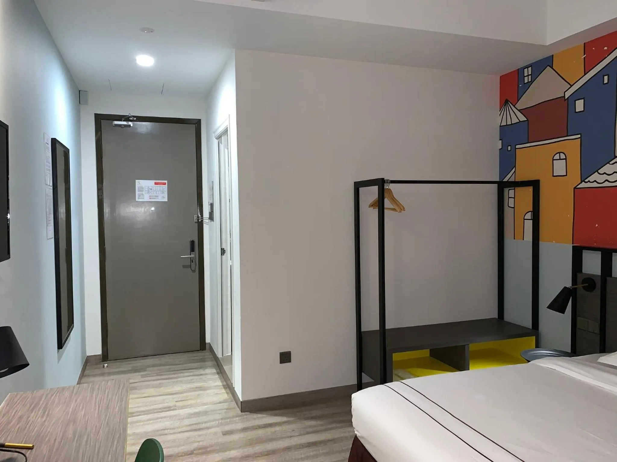 Photo of the whole room, Bed in K Hotel