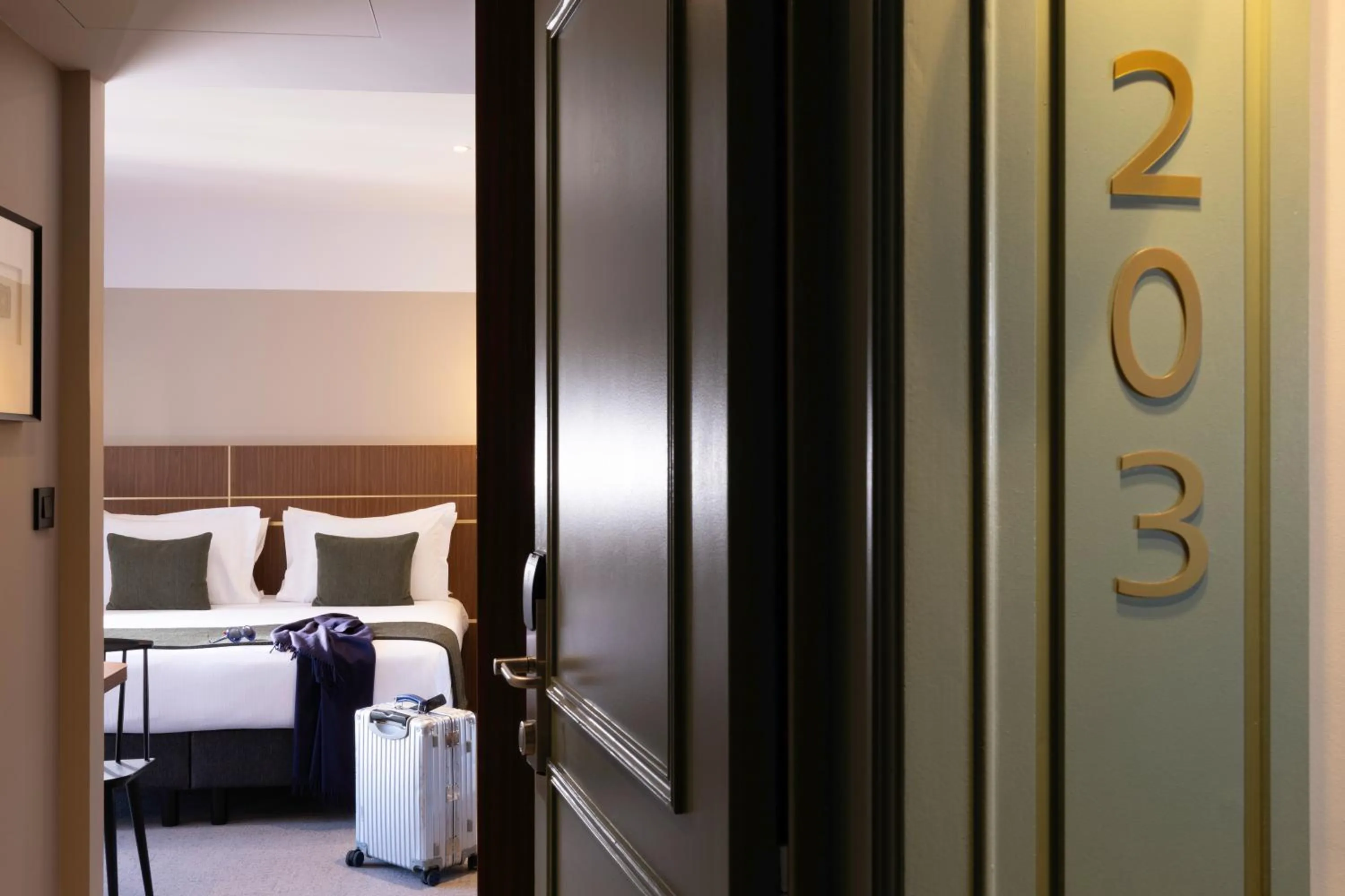 Bedroom, Bed in Hotel Le Colombier