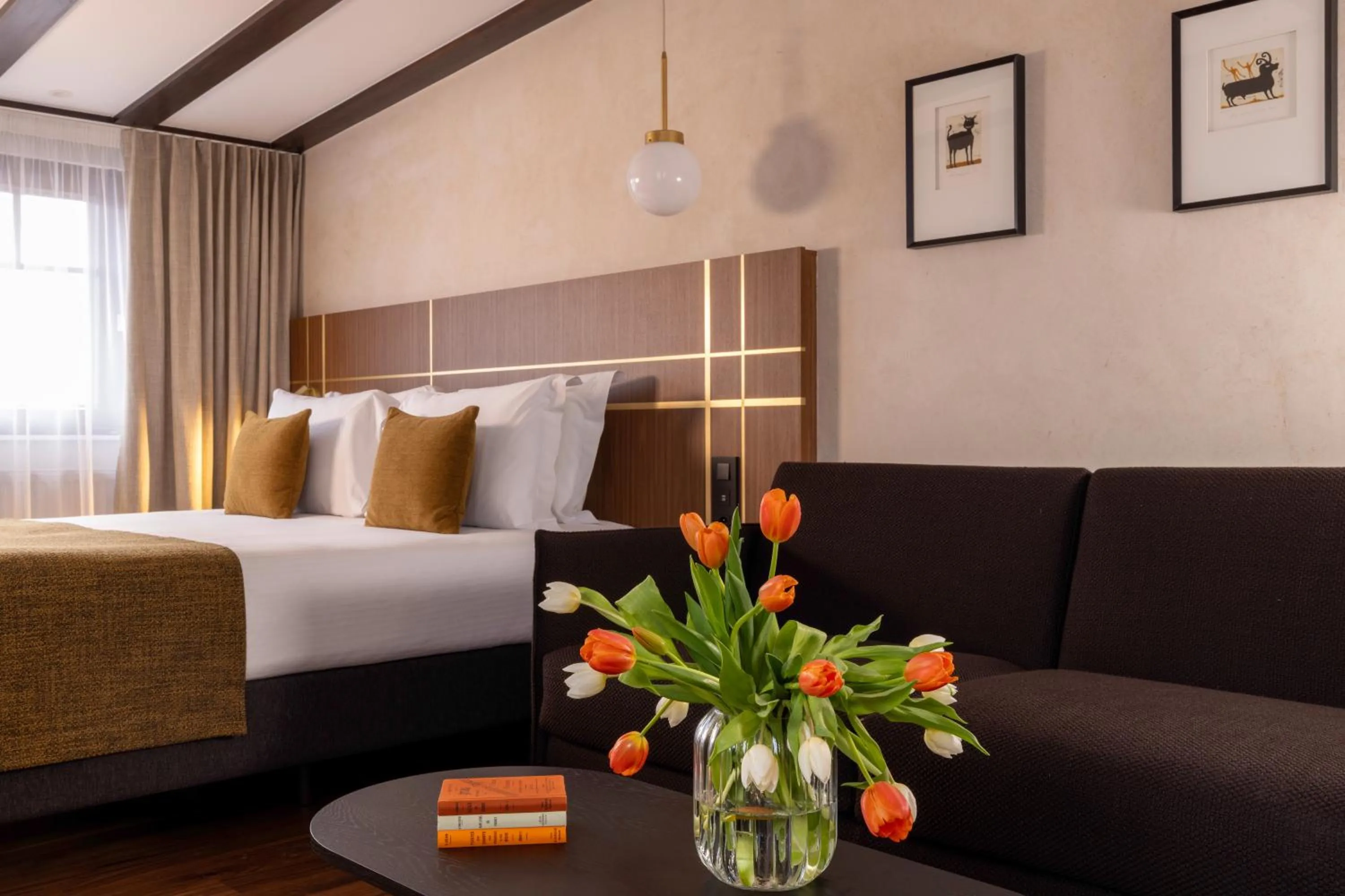 Photo of the whole room, Bed in Hotel Le Colombier