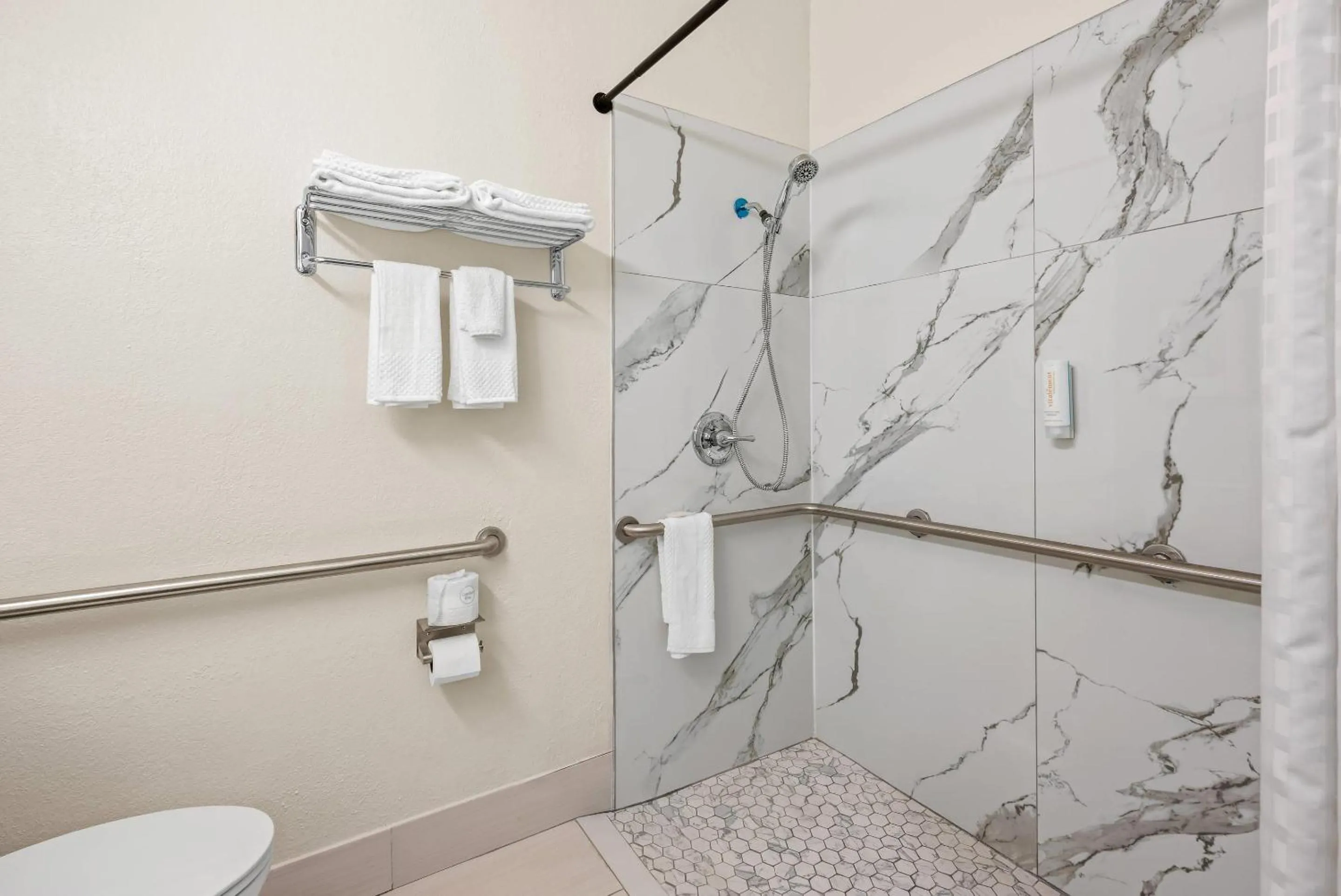 Bedroom in MainStay Suites Raleigh North