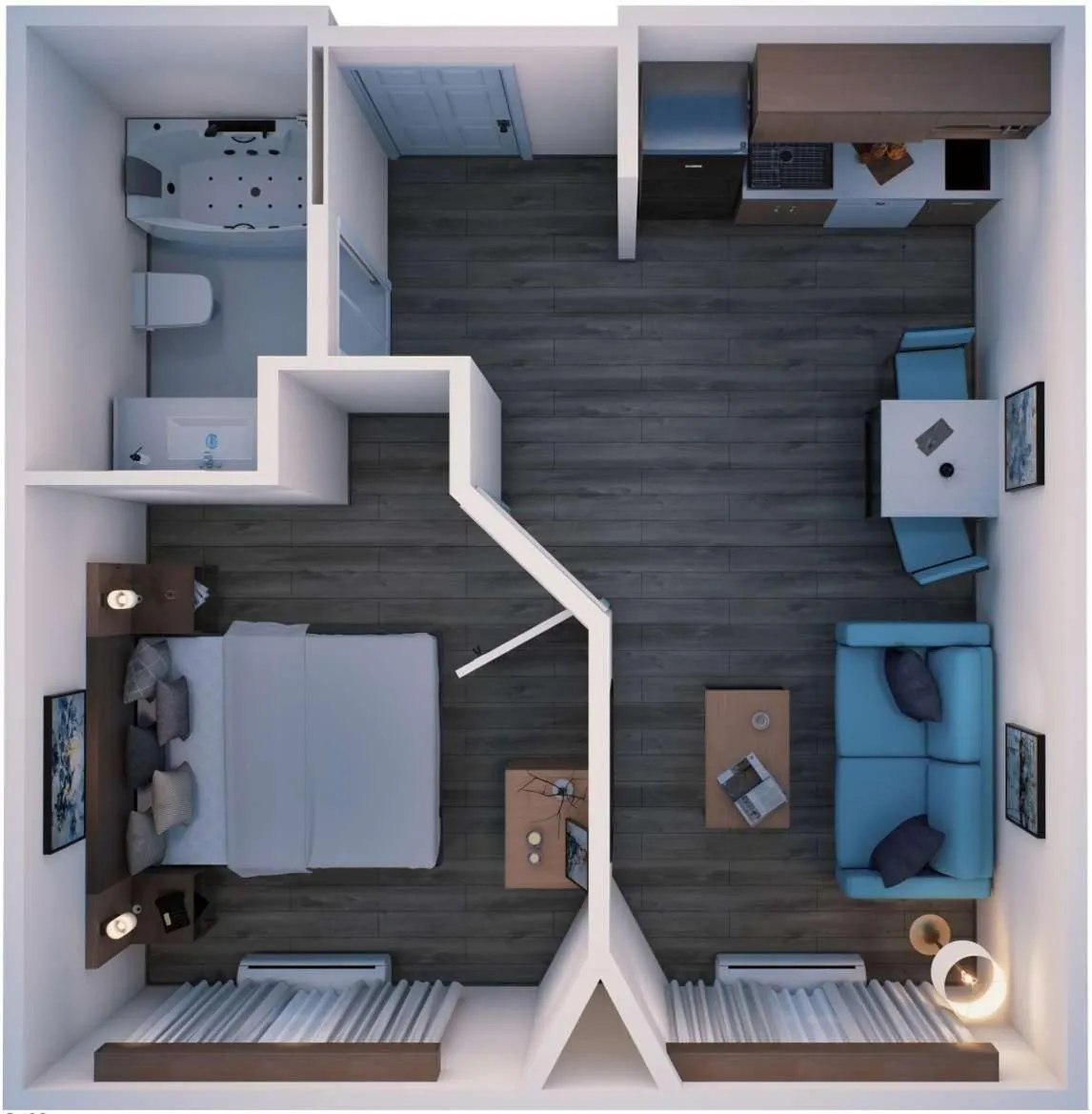 One Bedroom Apartment - Non Smoking in MainStay Suites Raleigh North