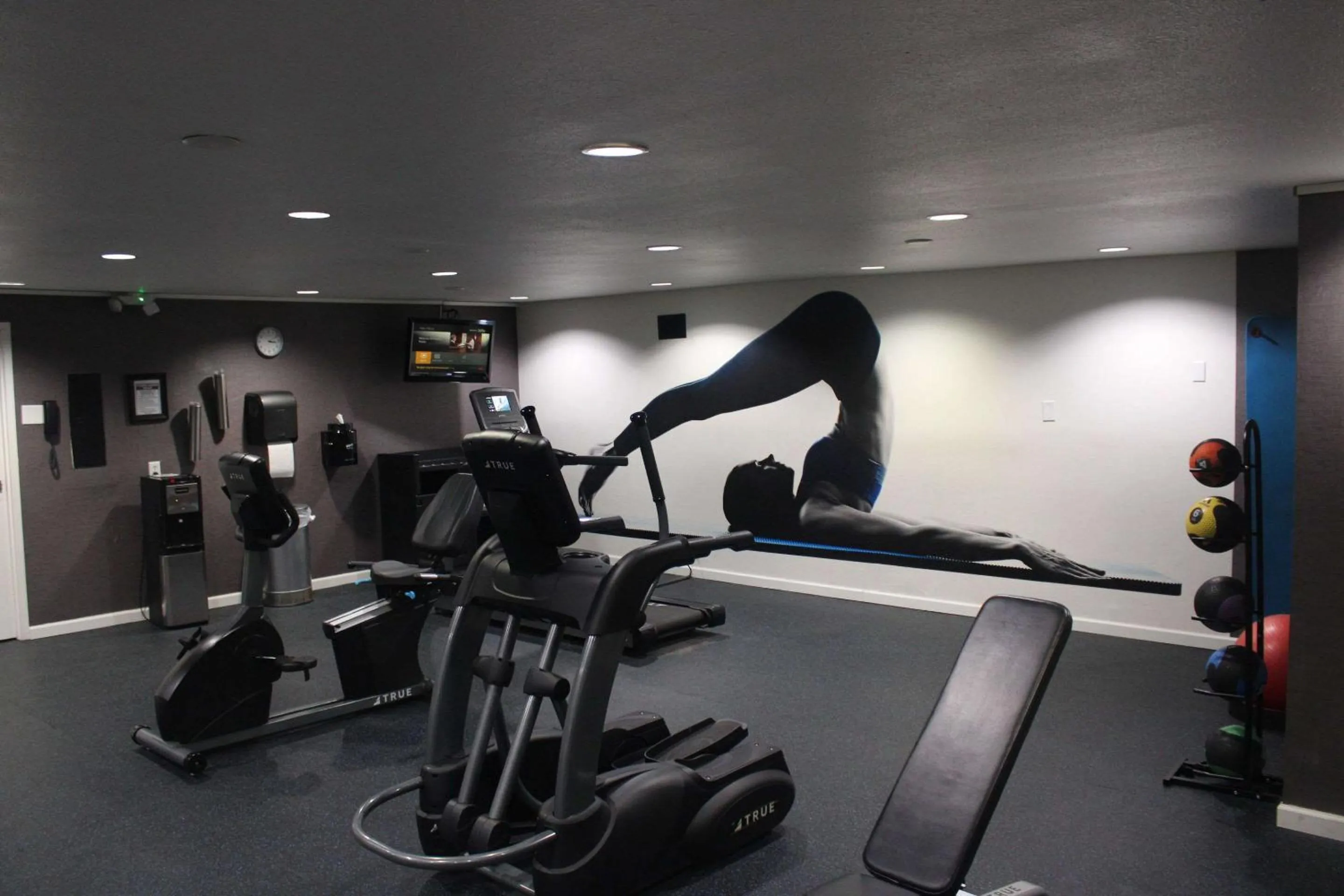 Fitness centre/facilities in Clarion Pointe Marshall