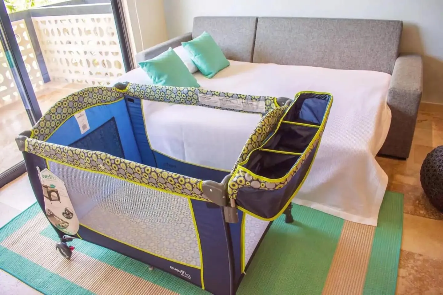 Living room, Bed in Luxurious Penthouse with Jungle View & Private Pool