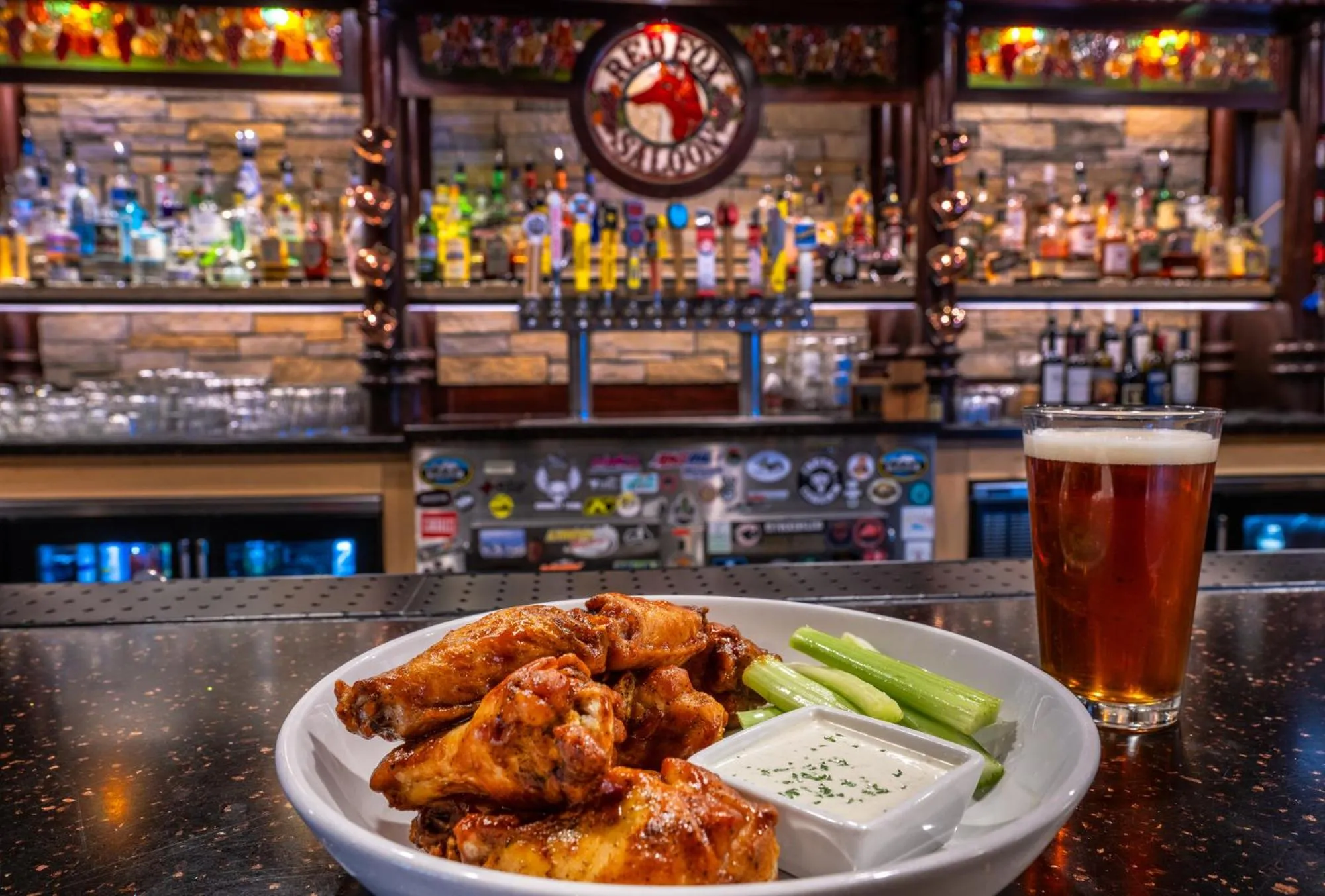 Lounge or bar in Togwotee Mountain Lodge