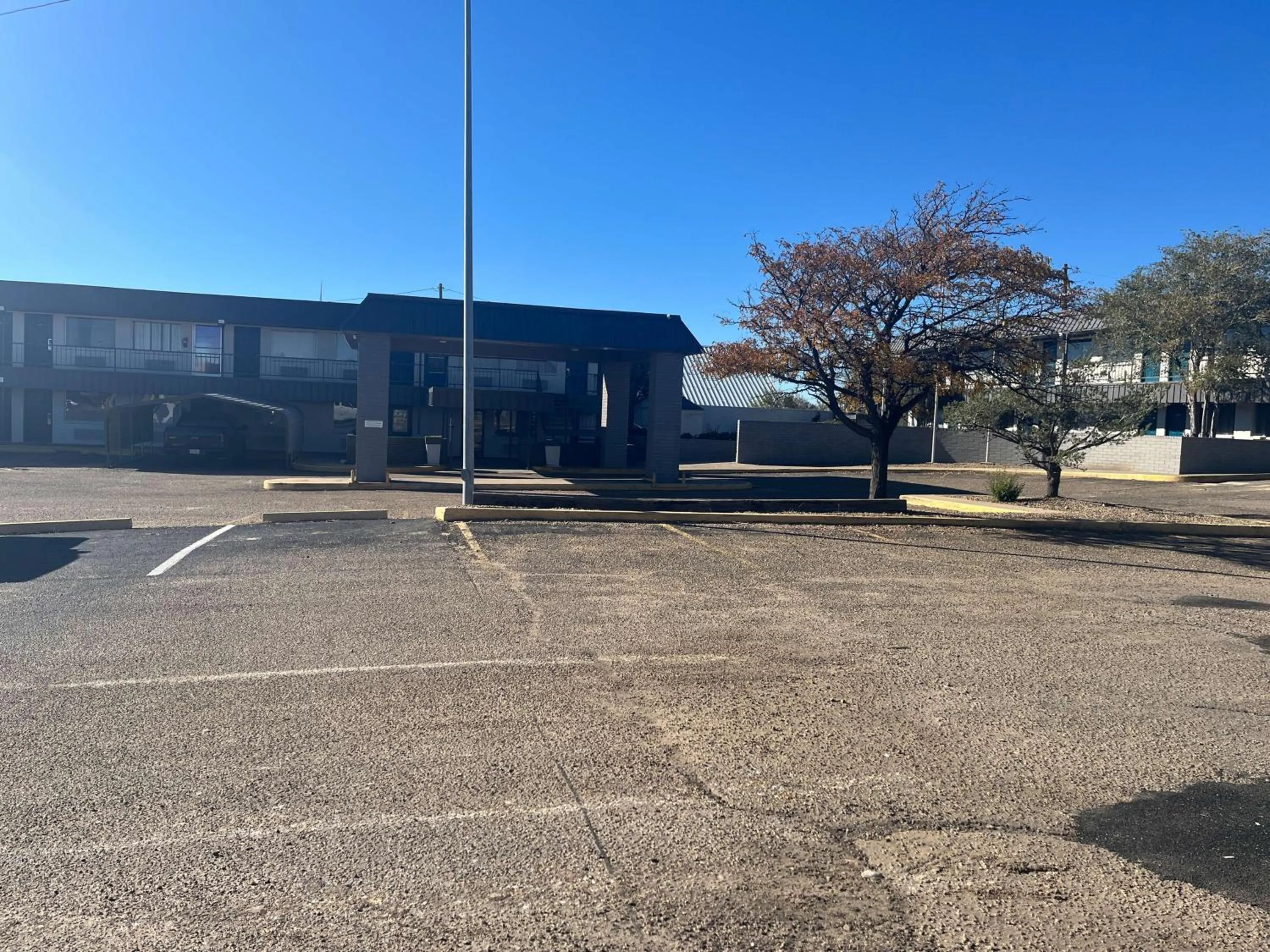 Property building in Studio 6 Borger, TX Boom Town