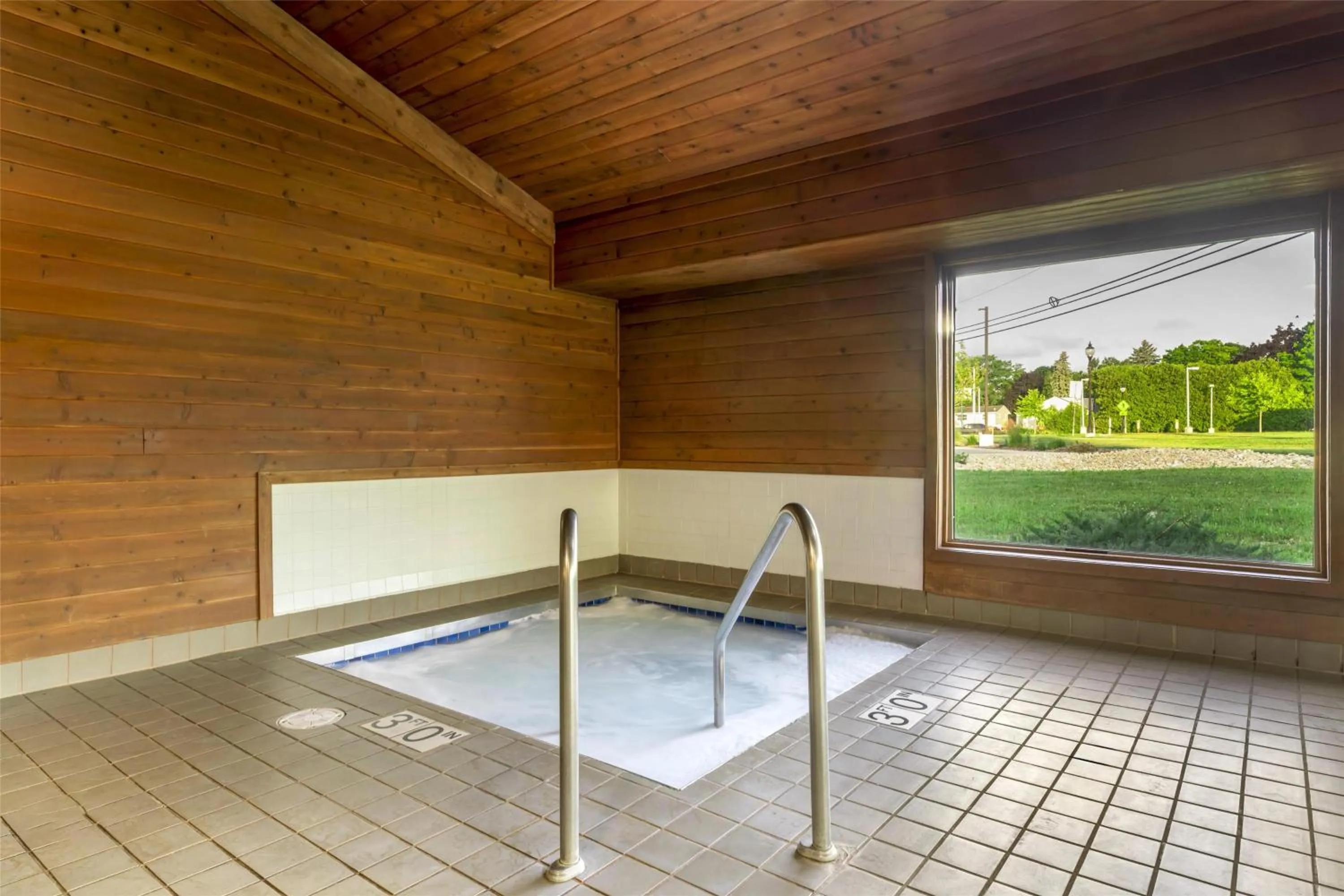 Pool view in Best Western Maritime Inn