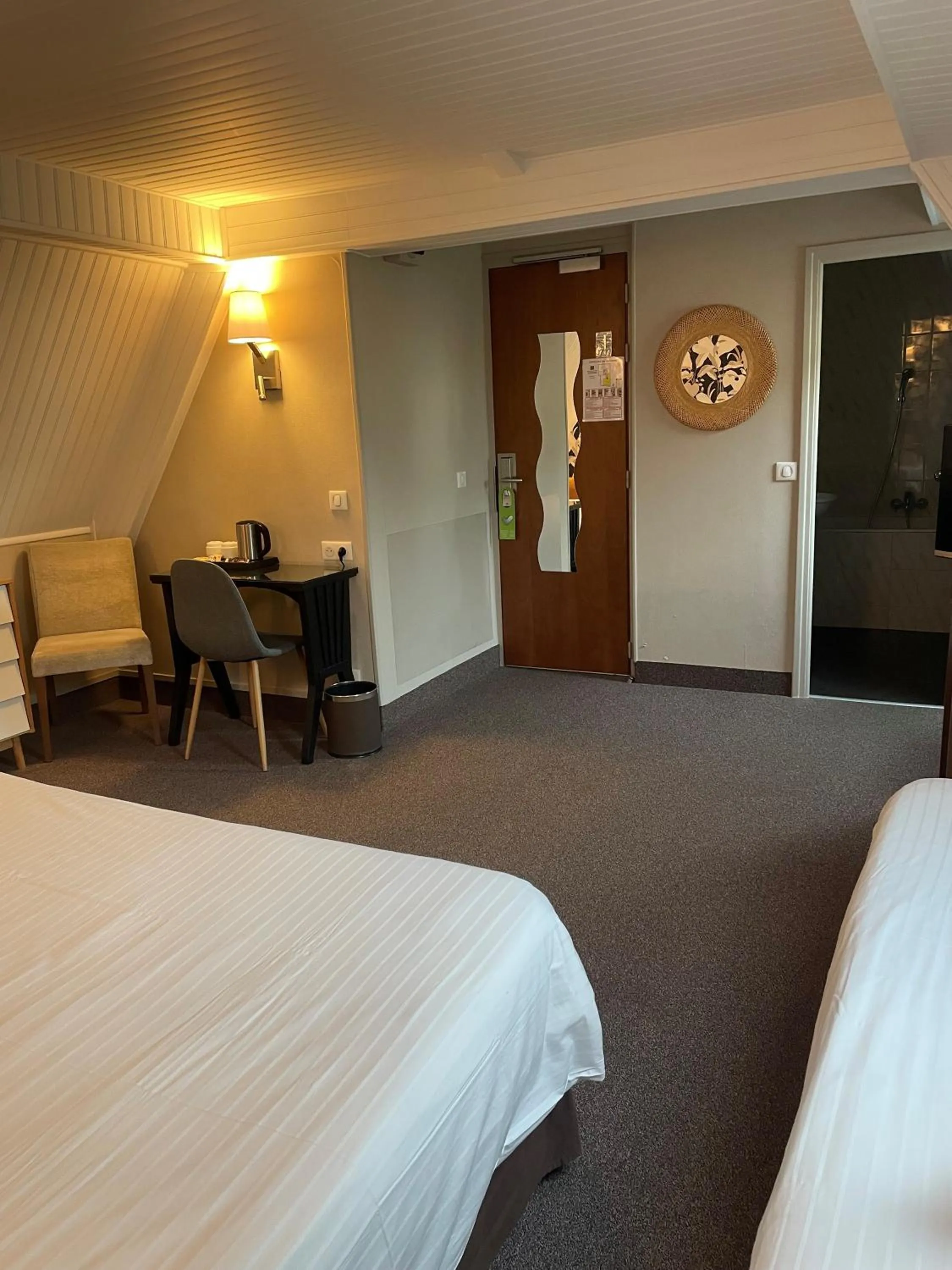 Family, Bed in Hotel Ajoncs d'Or