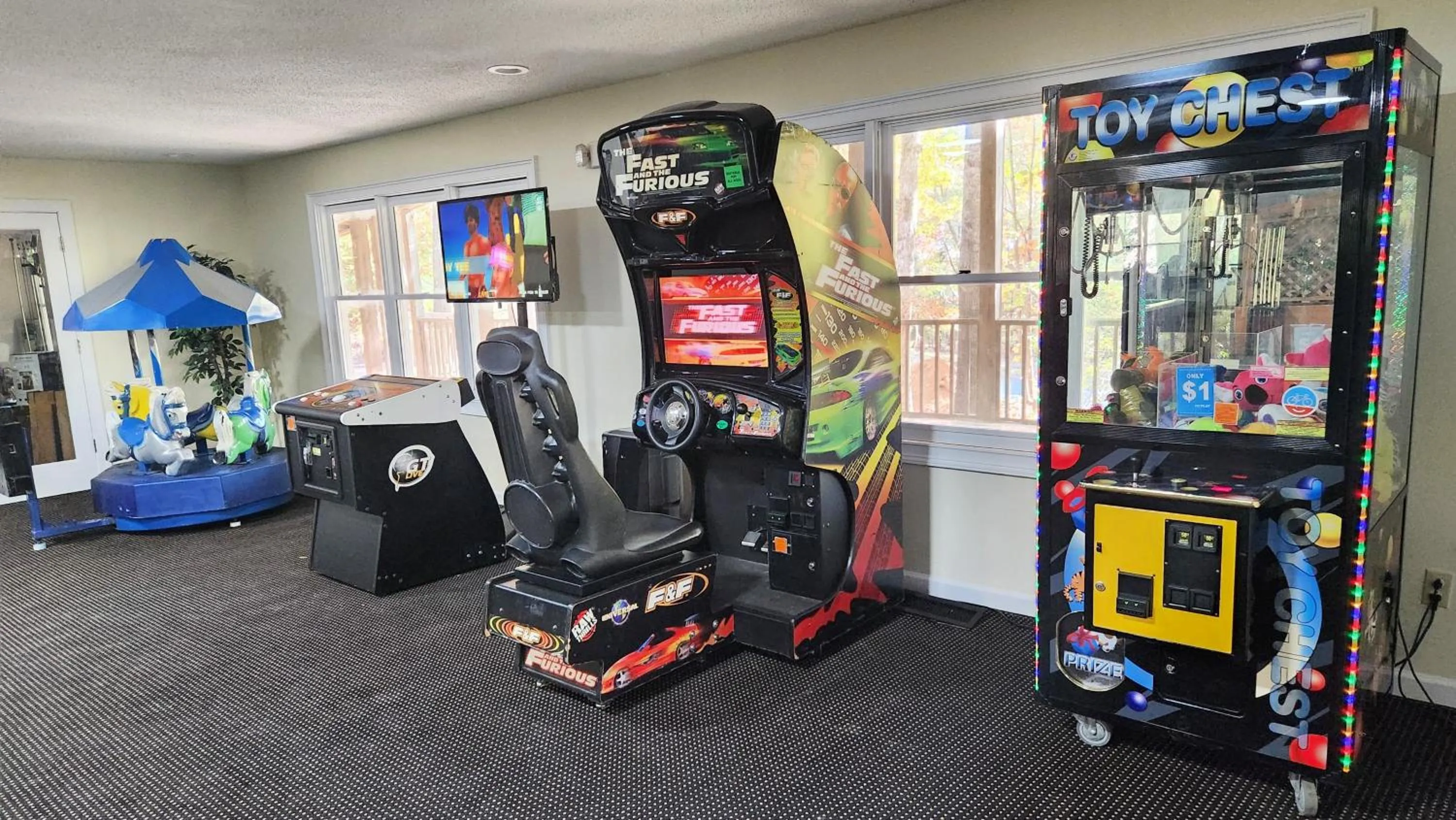 Game Room in Forrest Hills Mountain Resort