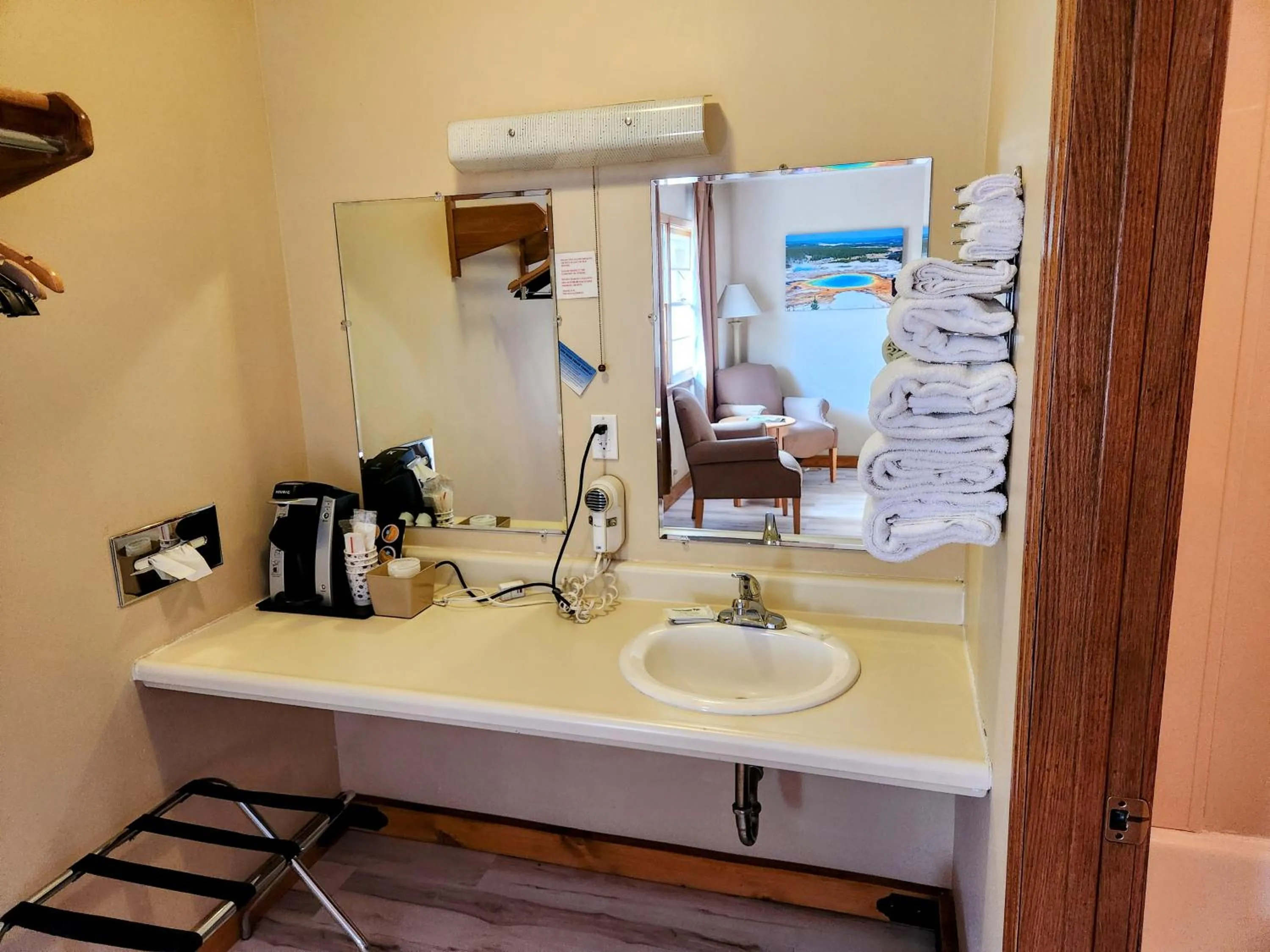 Bathroom in A Western Rose