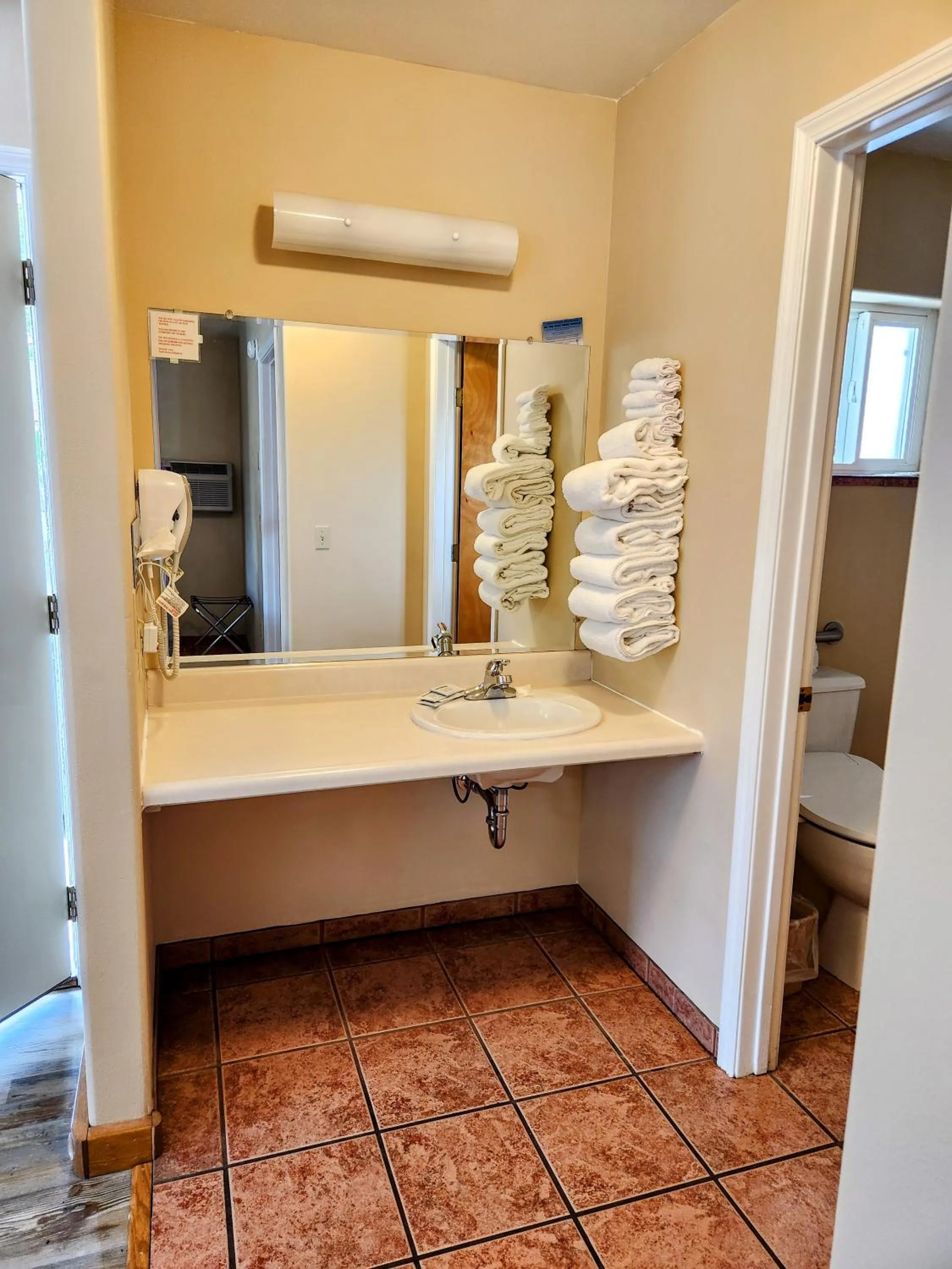 Bathroom in A Western Rose