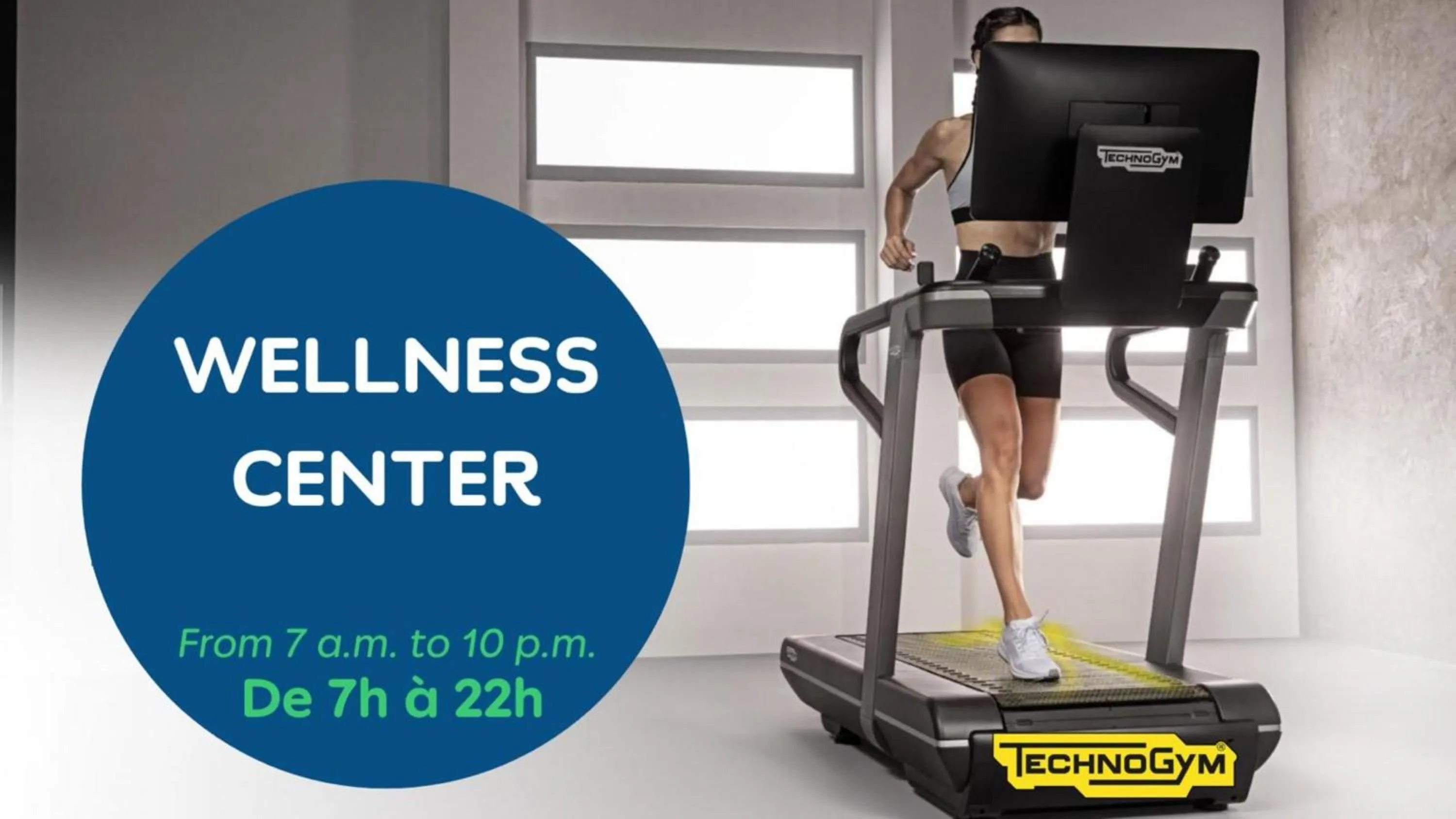 Fitness centre/facilities in Campanile Val de France