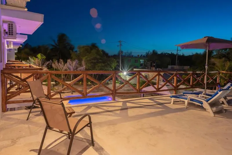 Balcony/Terrace in Villas Palmar Holbox